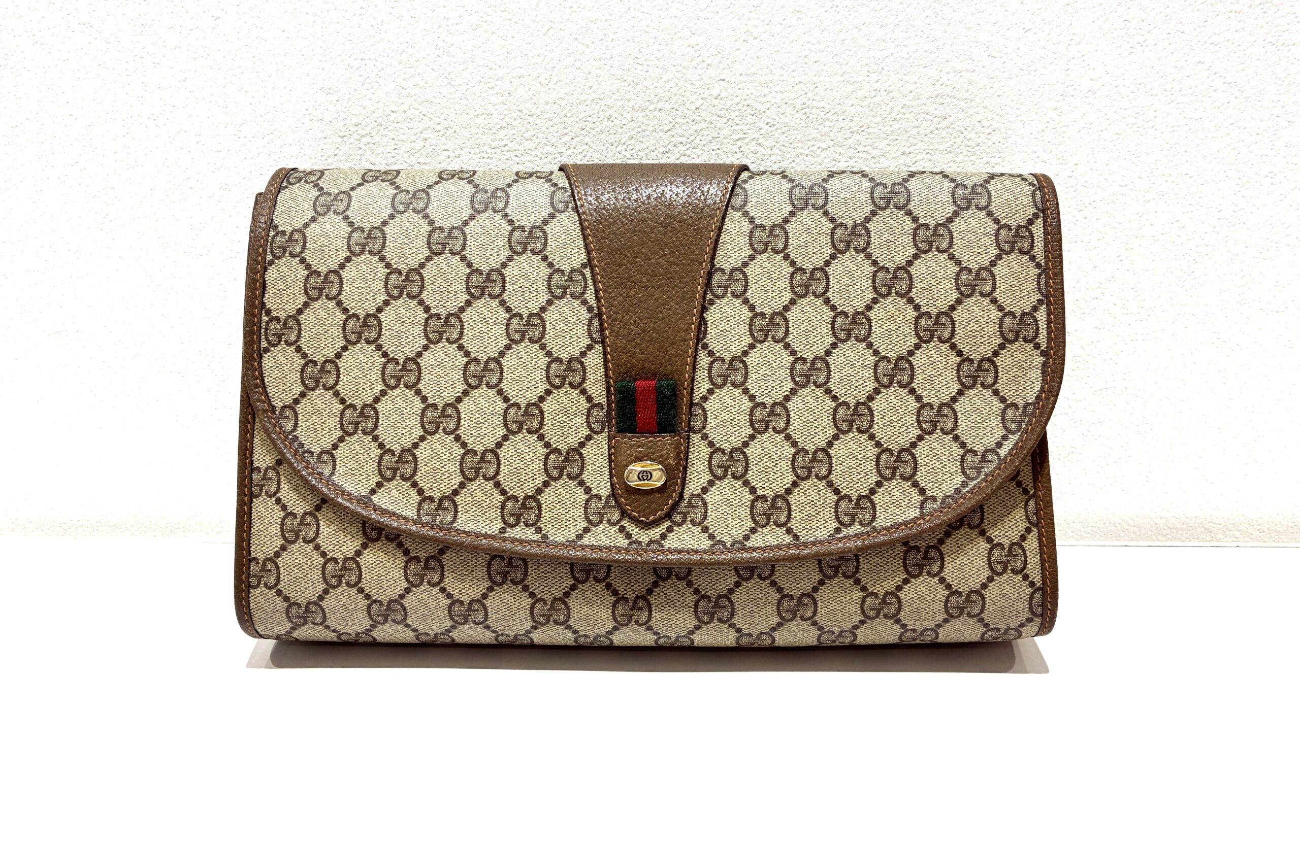 グッチ定番GG柄クラッチバッグをお買取り👜ブランドバッグ・小物・アクセサリー強化中　【田原・豊橋・豊川の買取りはいちふじパオ田原店へ💗】