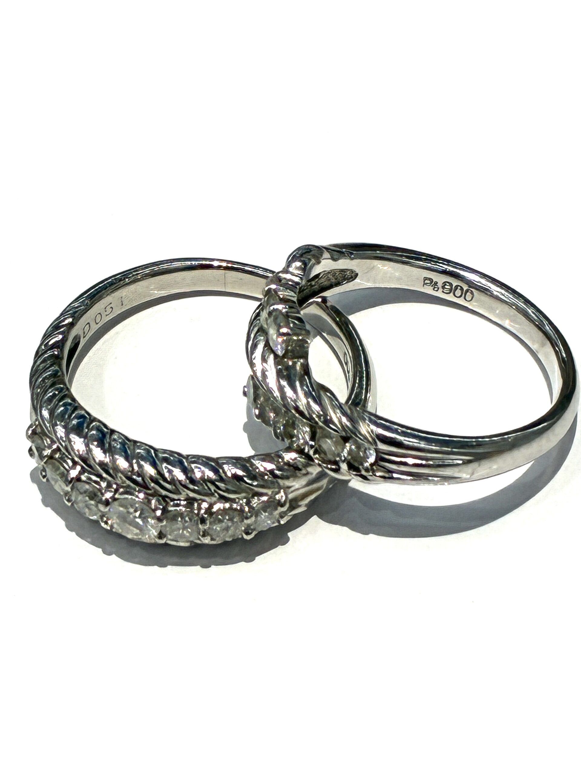 Pt900ダイヤモンド0.51Ct指輪