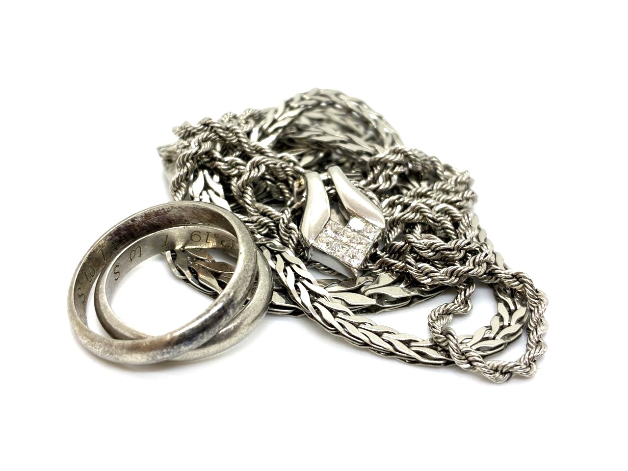 プラチナ　ジュエリー　高価買取　