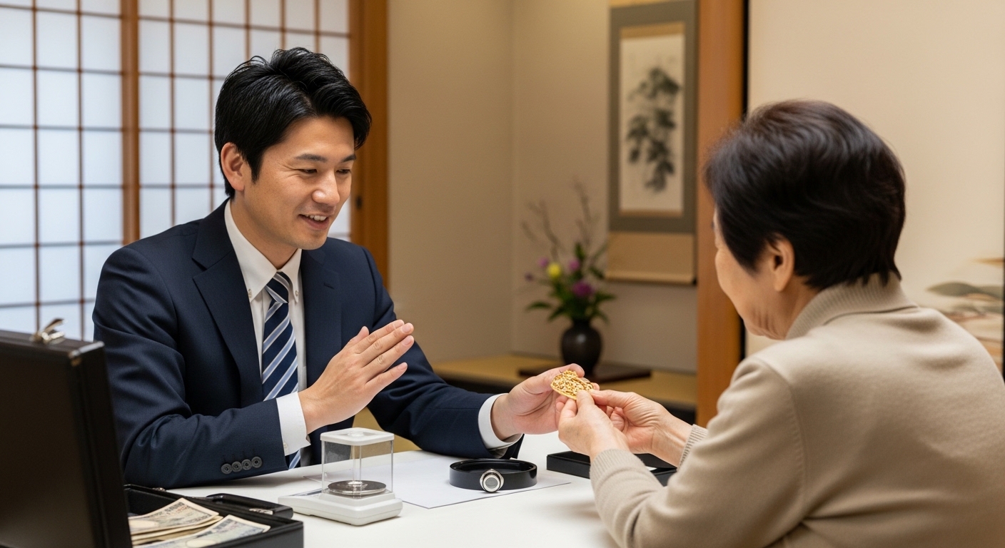 金の訪問買取の注意点査定トラブルと対処法を解説