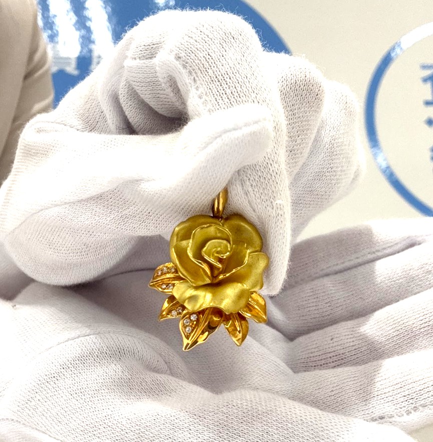 K18 ダイヤモンド ペンダントトップ