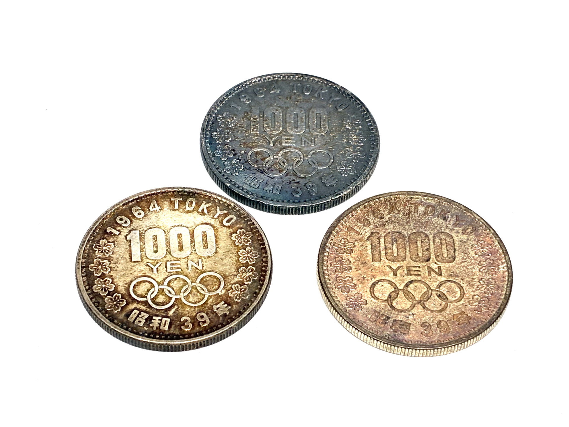 東京オリンピック記念1000円銀貨幣