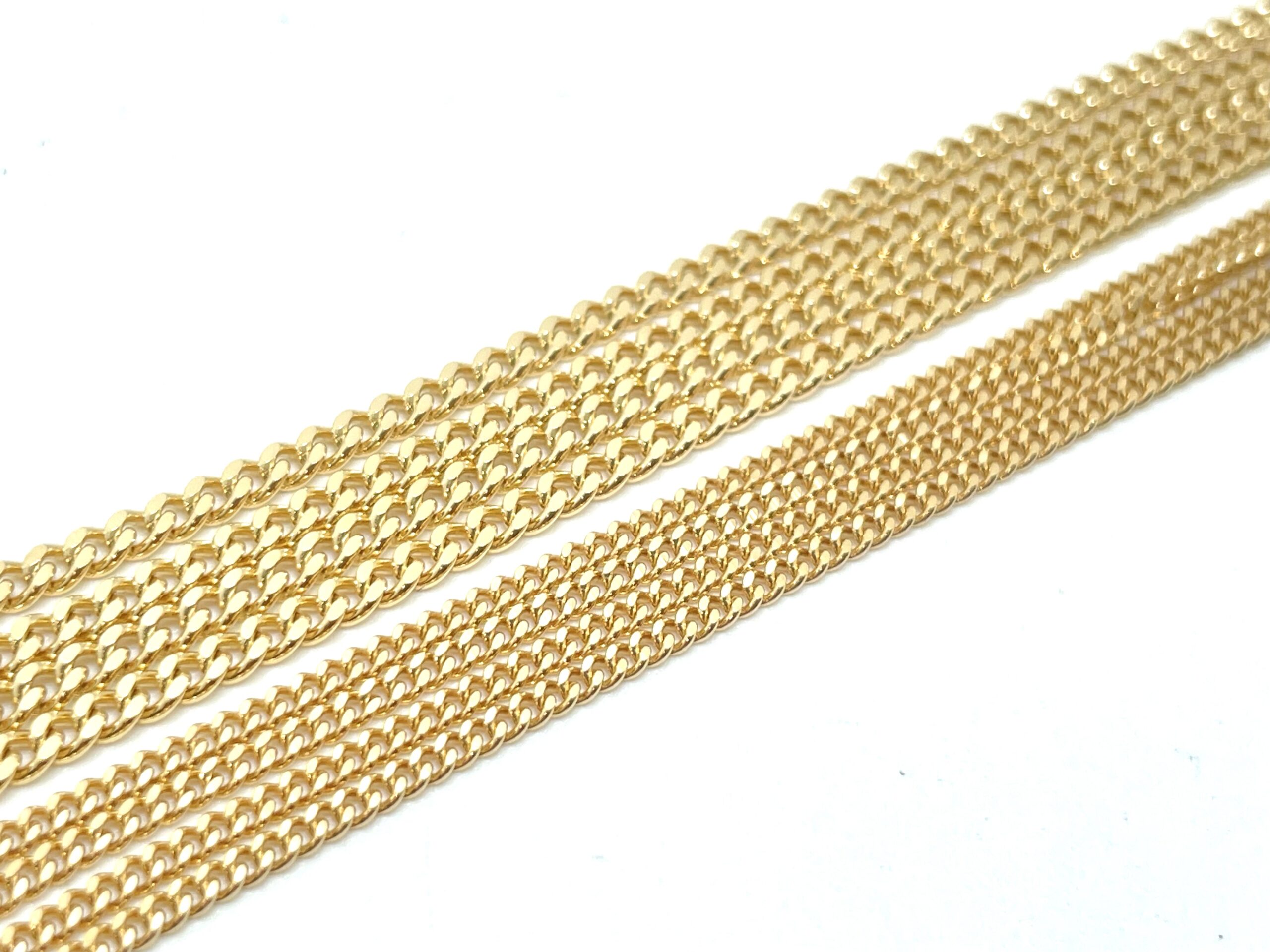 K18喜平チェーンネックレス