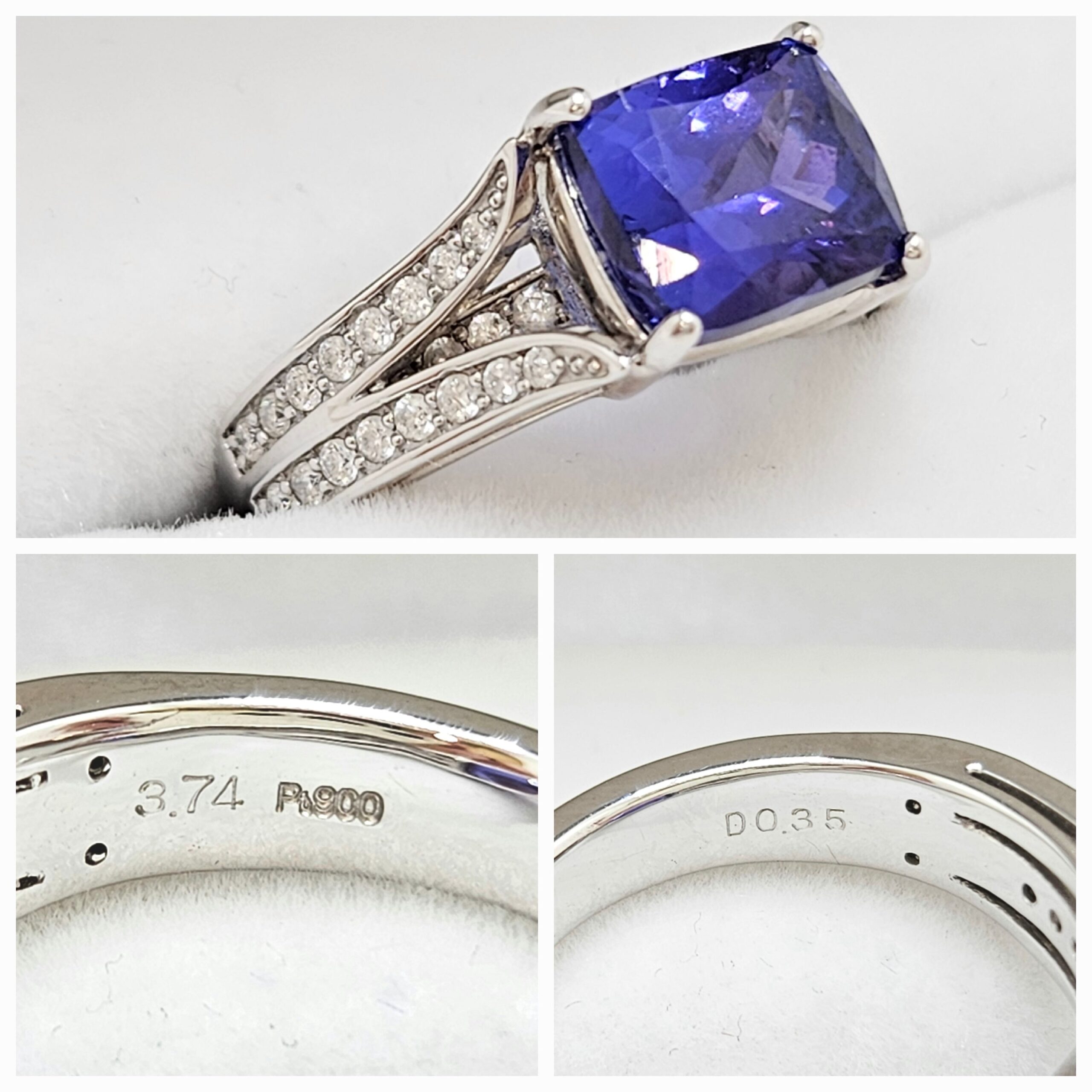 タンザナイトリング