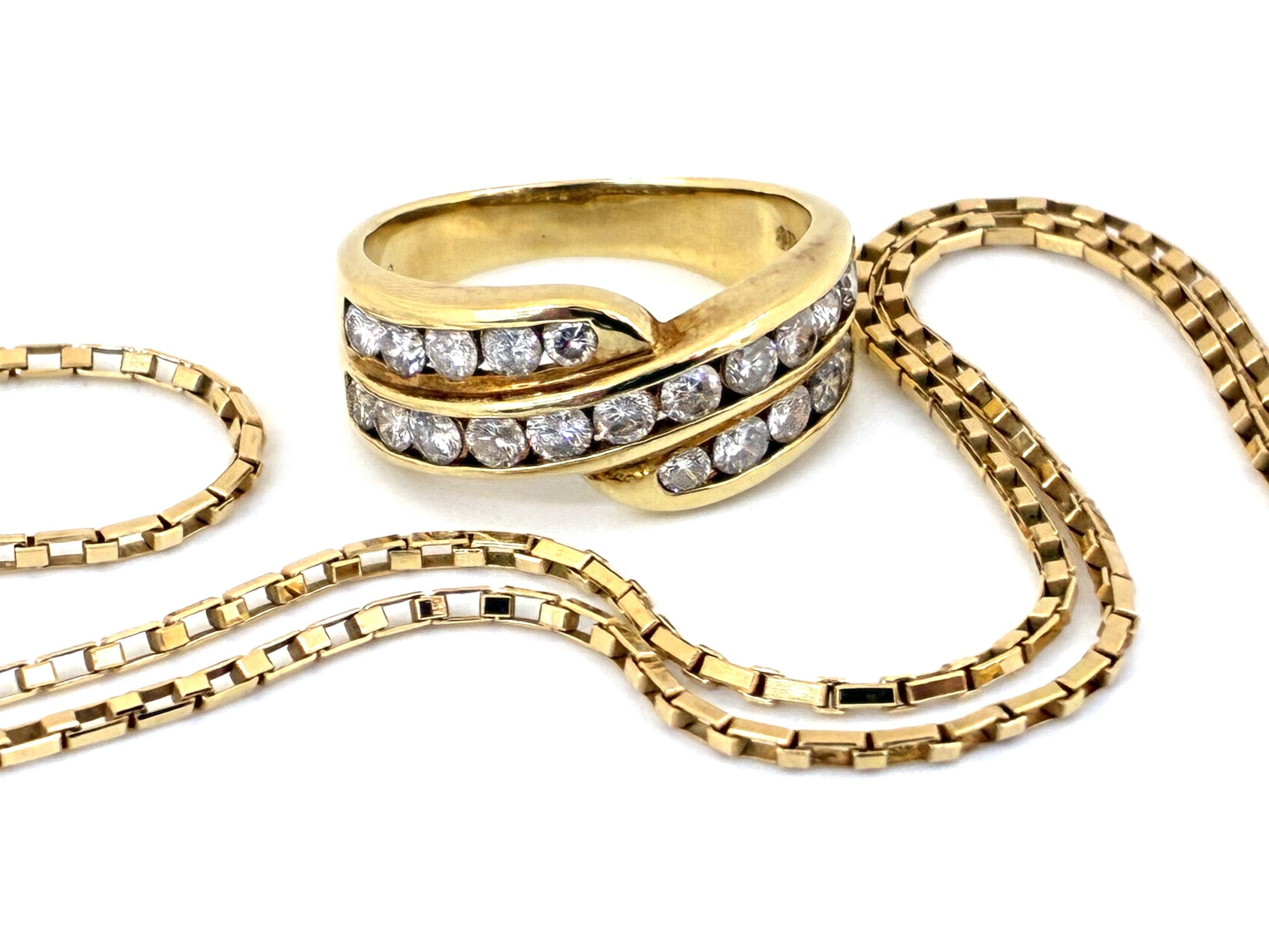 K18　18金　リング　ネックレス　高価買取