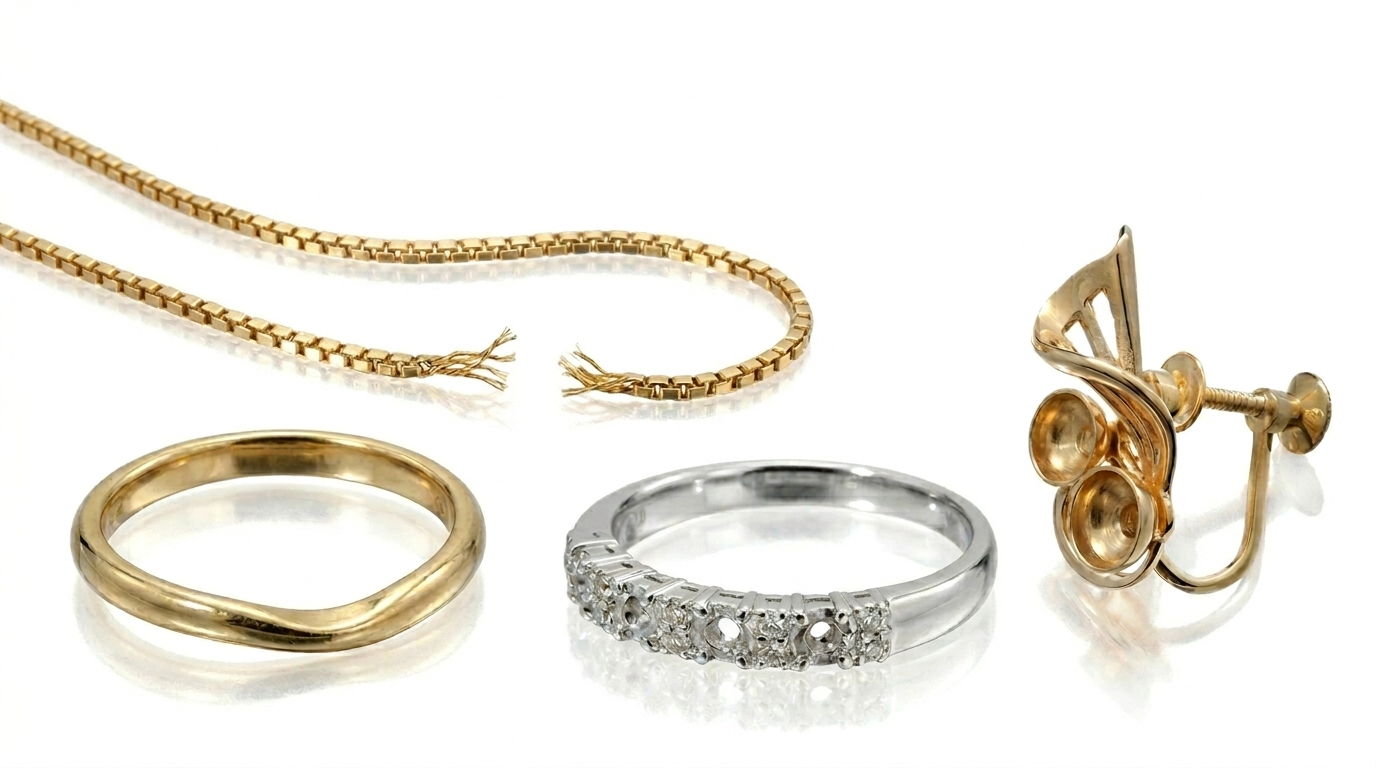 金　プラチナ　買取　壊れ