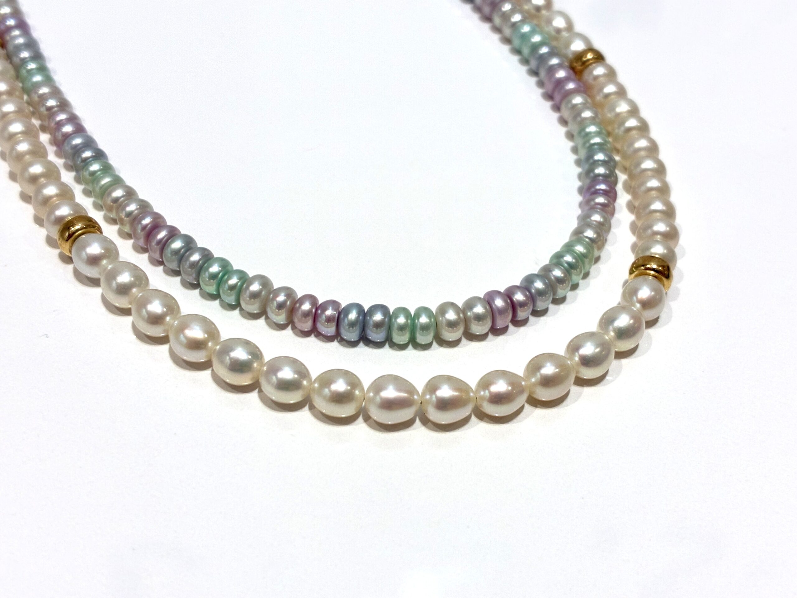 人気ブランドパールもお任せ｜上品な輝きが魅力！マルチカラーパールネックレスをお買取り　【田原・豊橋・豊川の買取りはいちふじパオ田原店へ💗】