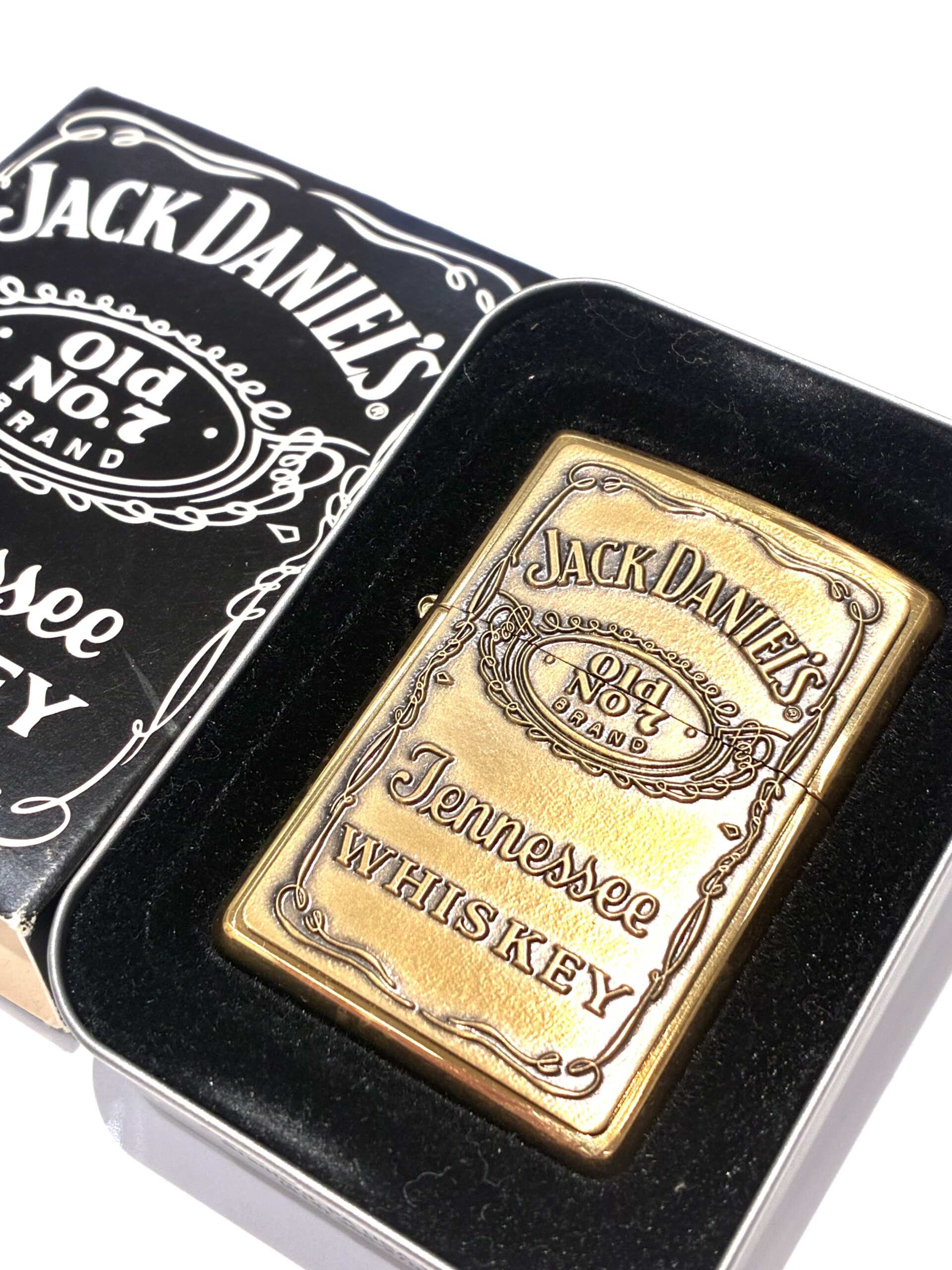 ジャックダニエル　ブラスエンブレム　ZIPPO