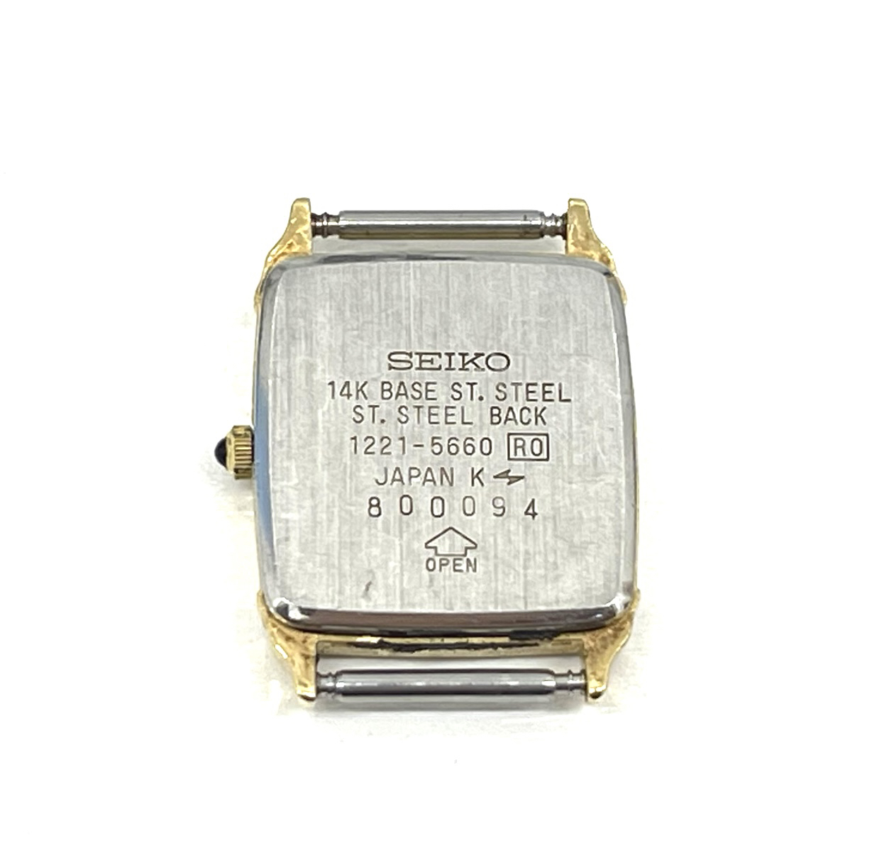 SEIKO エクセリーヌ 1221-5660 / 800094　14K BASE ST.STEEL QZ