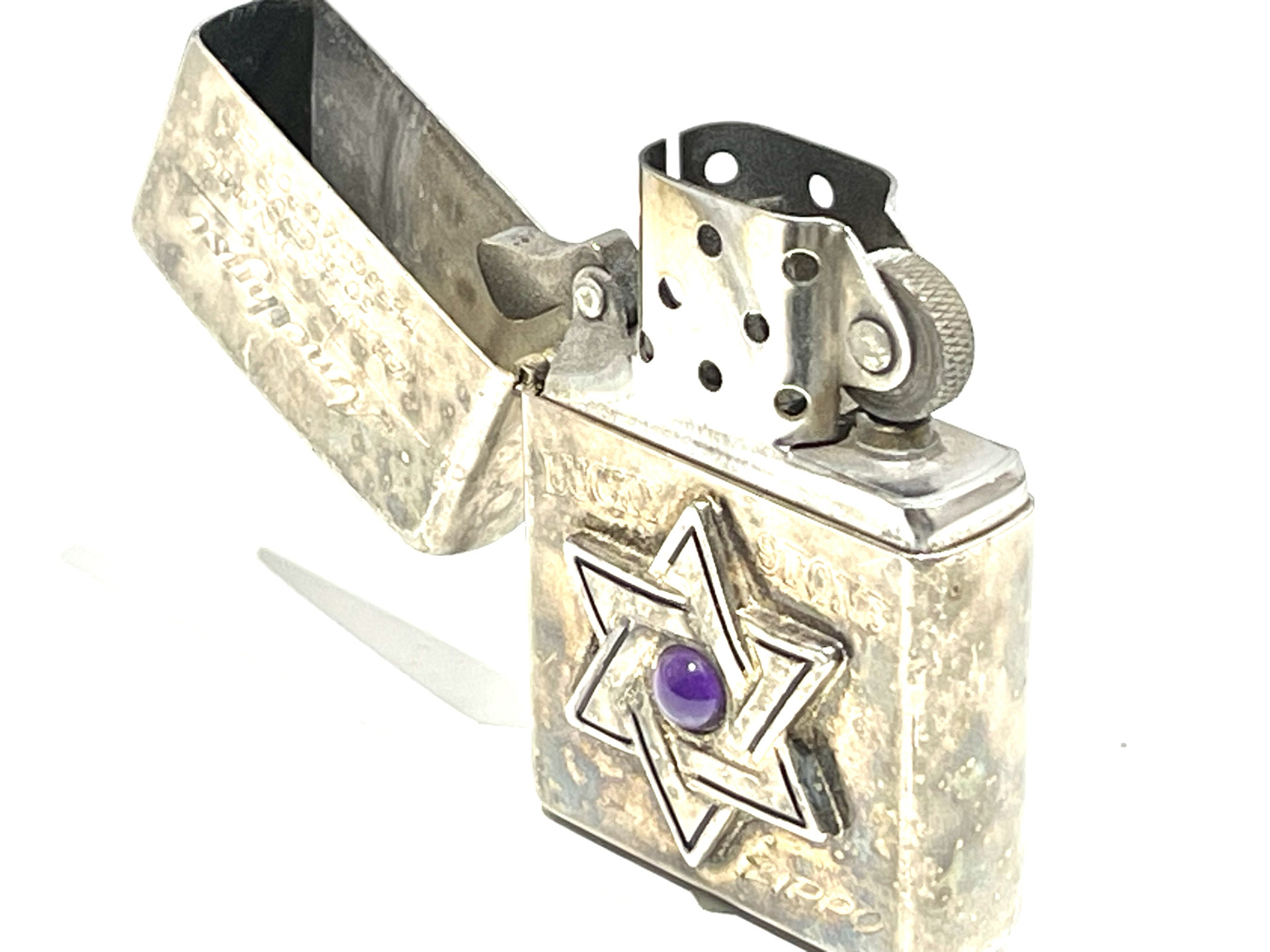 Zippo Amethyst アメジスト シルバー