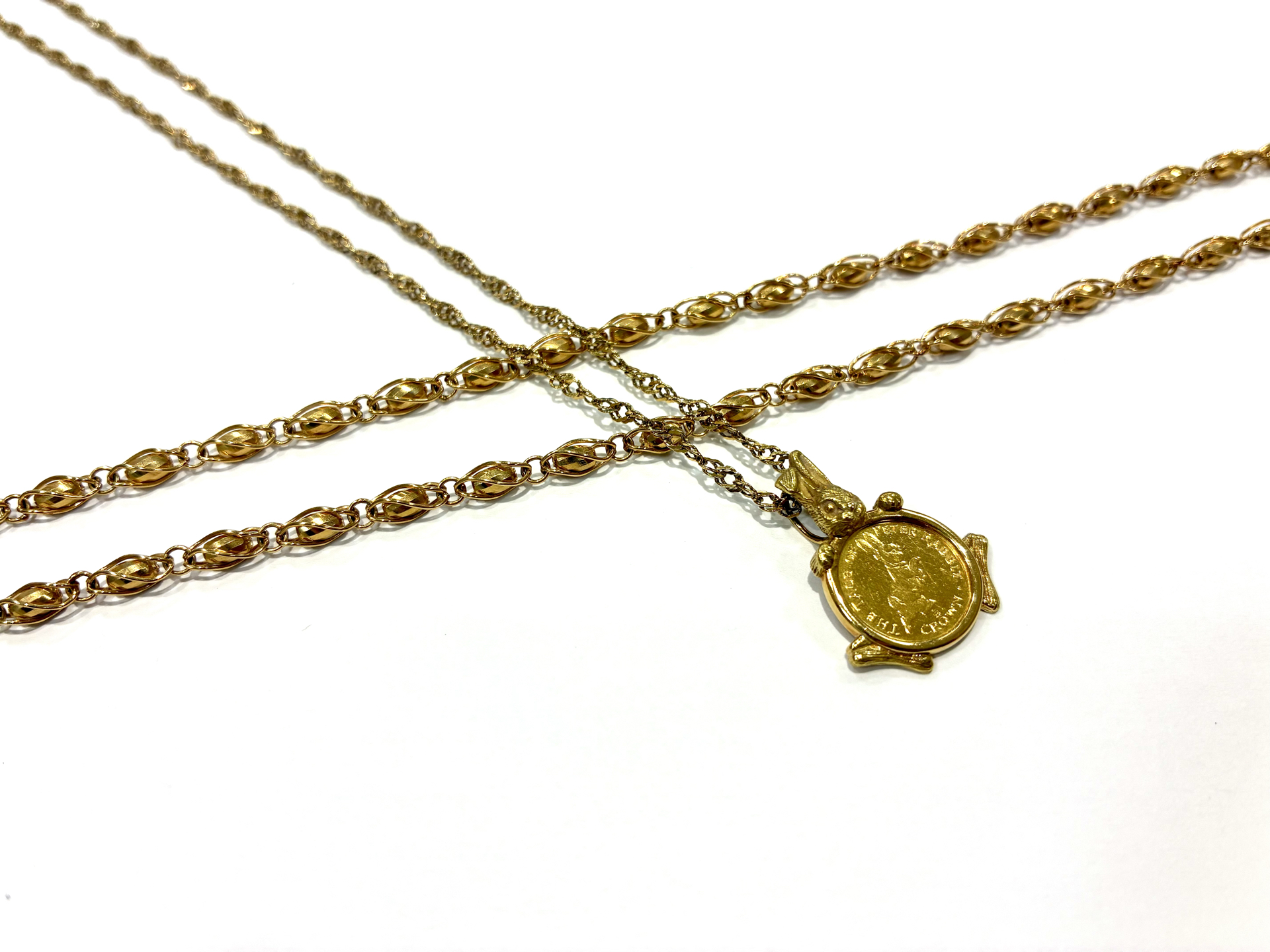 資産価値も魅力！K18ネックレス＆純金コイントップ買取実績のご紹介【伊豆の国市　大仁　田京　伊豆長岡　韮山　伊豆市　修善寺】