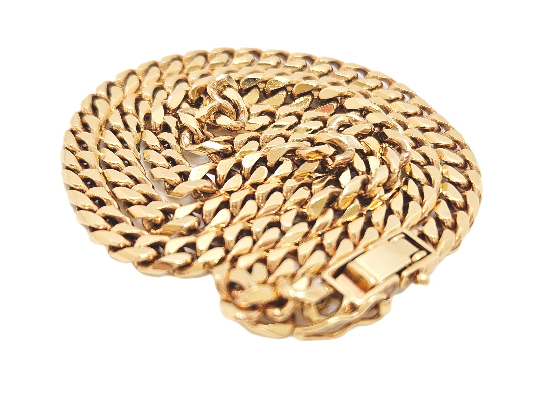 K18喜平チェーンネックレス