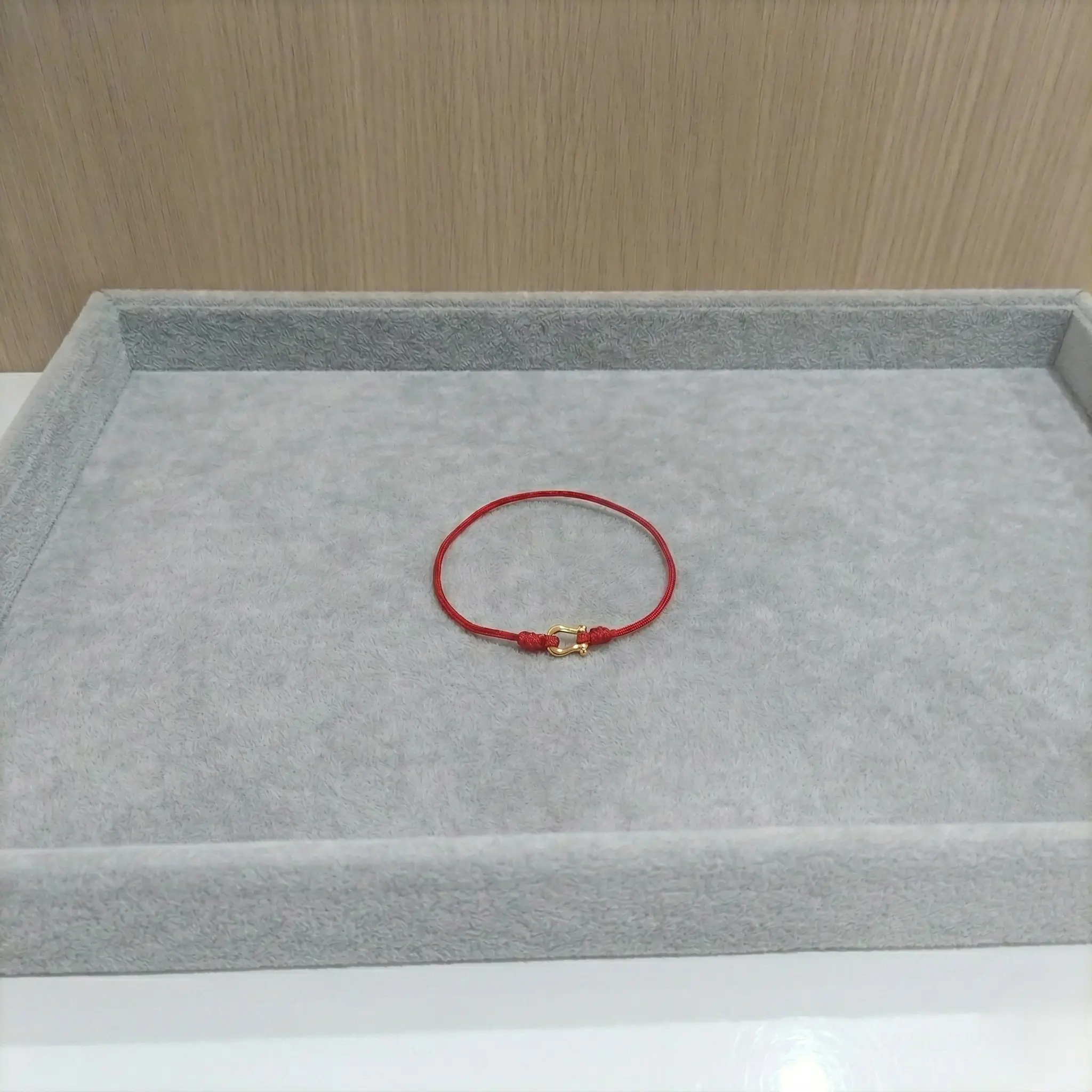 フレッドフォース10のイエローゴールドブレスレット