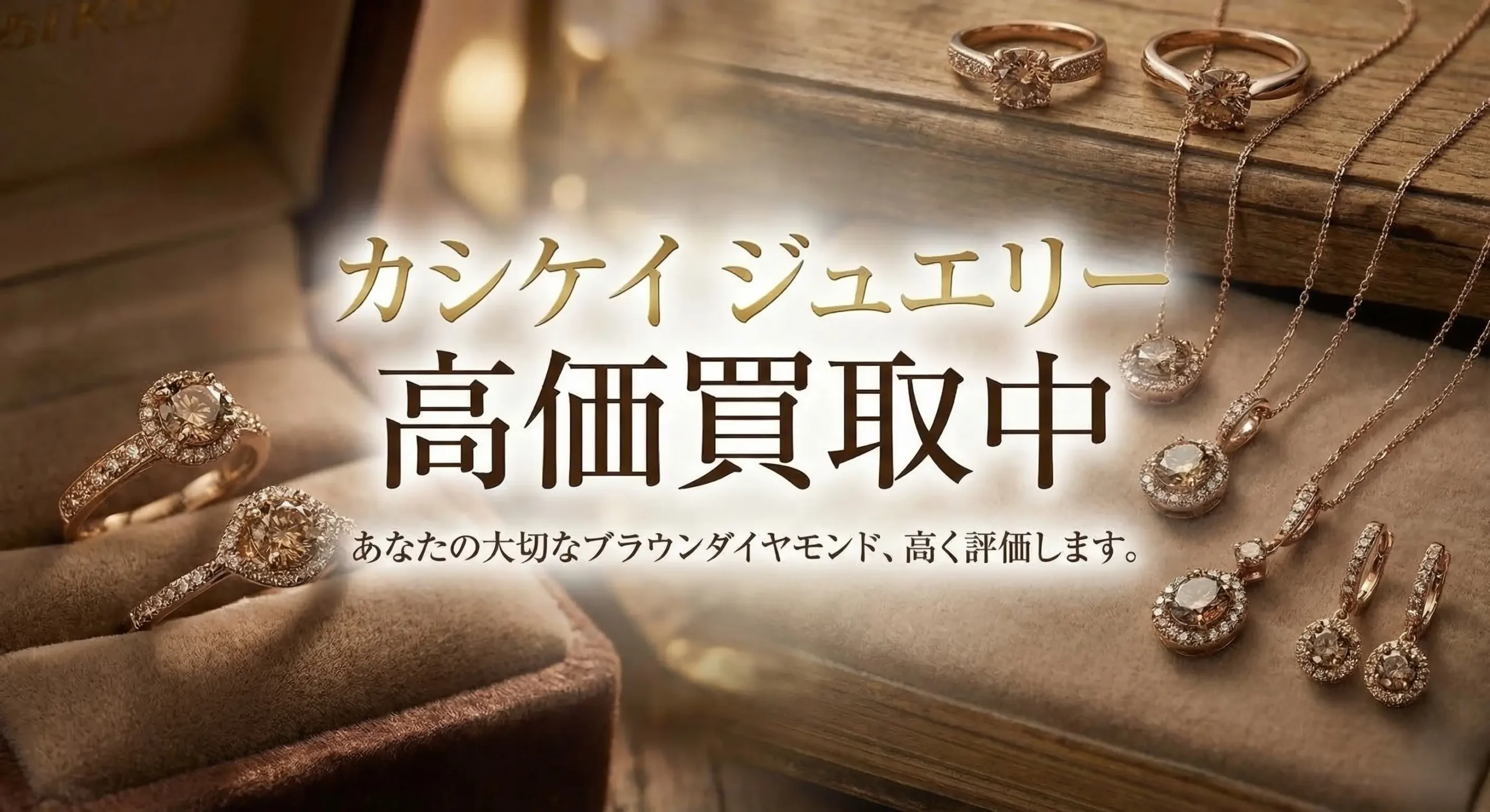 カシケイのジュエリー高価買取中