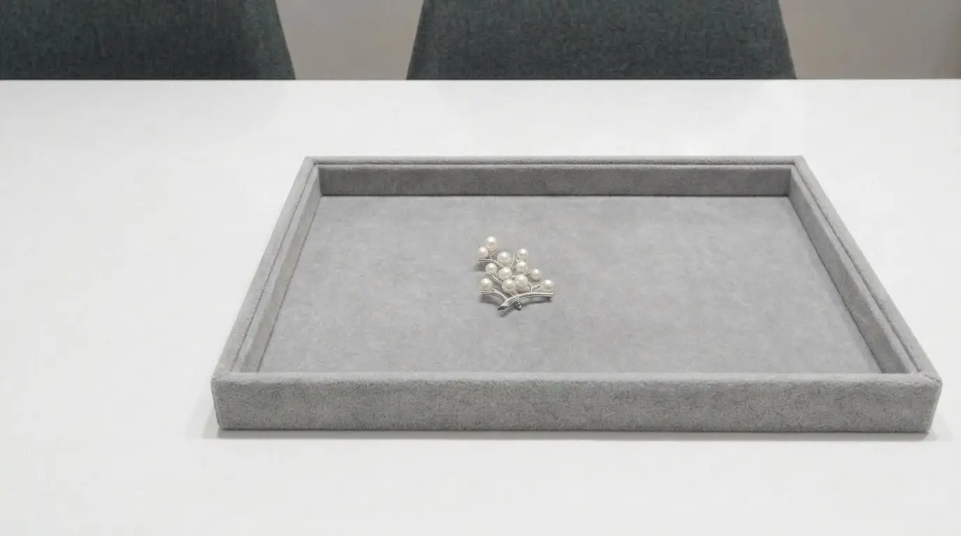 ミキモトシルバーのパールブローチ