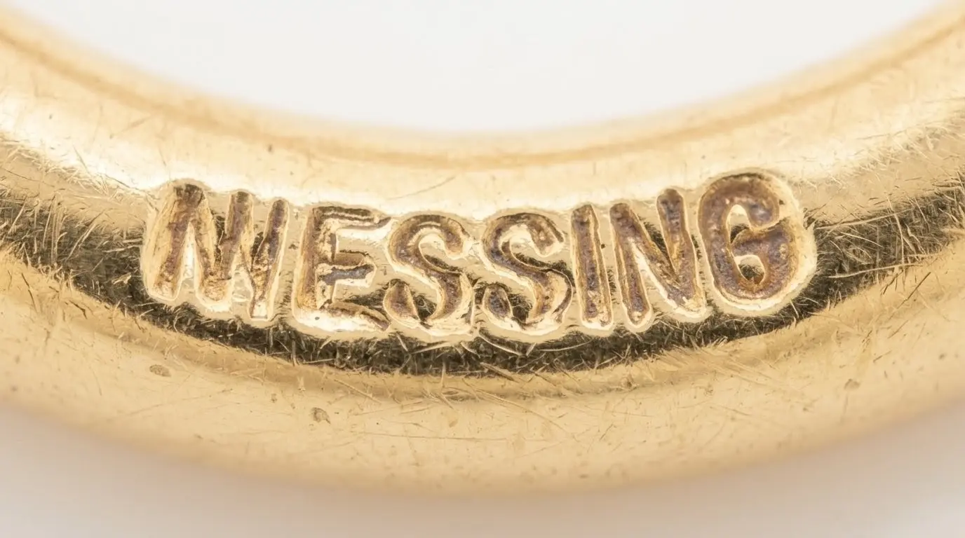 NIESSING刻印の二重打ち