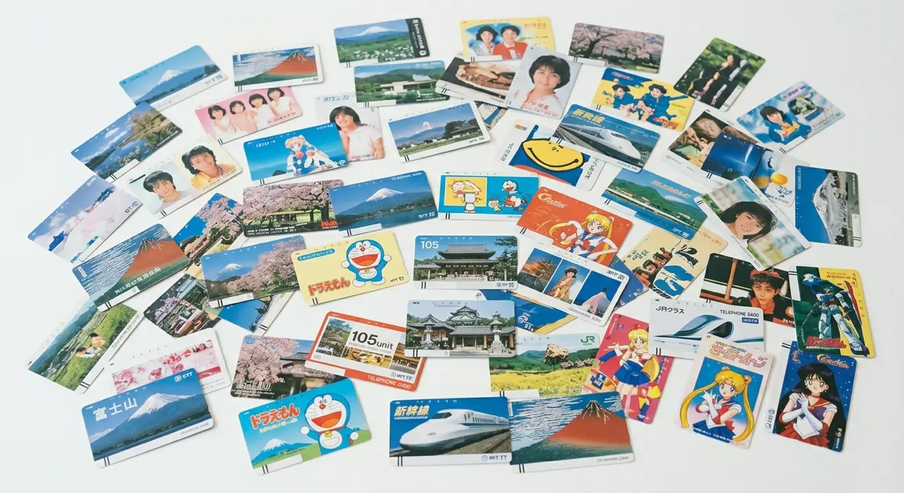 もう使う機会のないテレホンカード