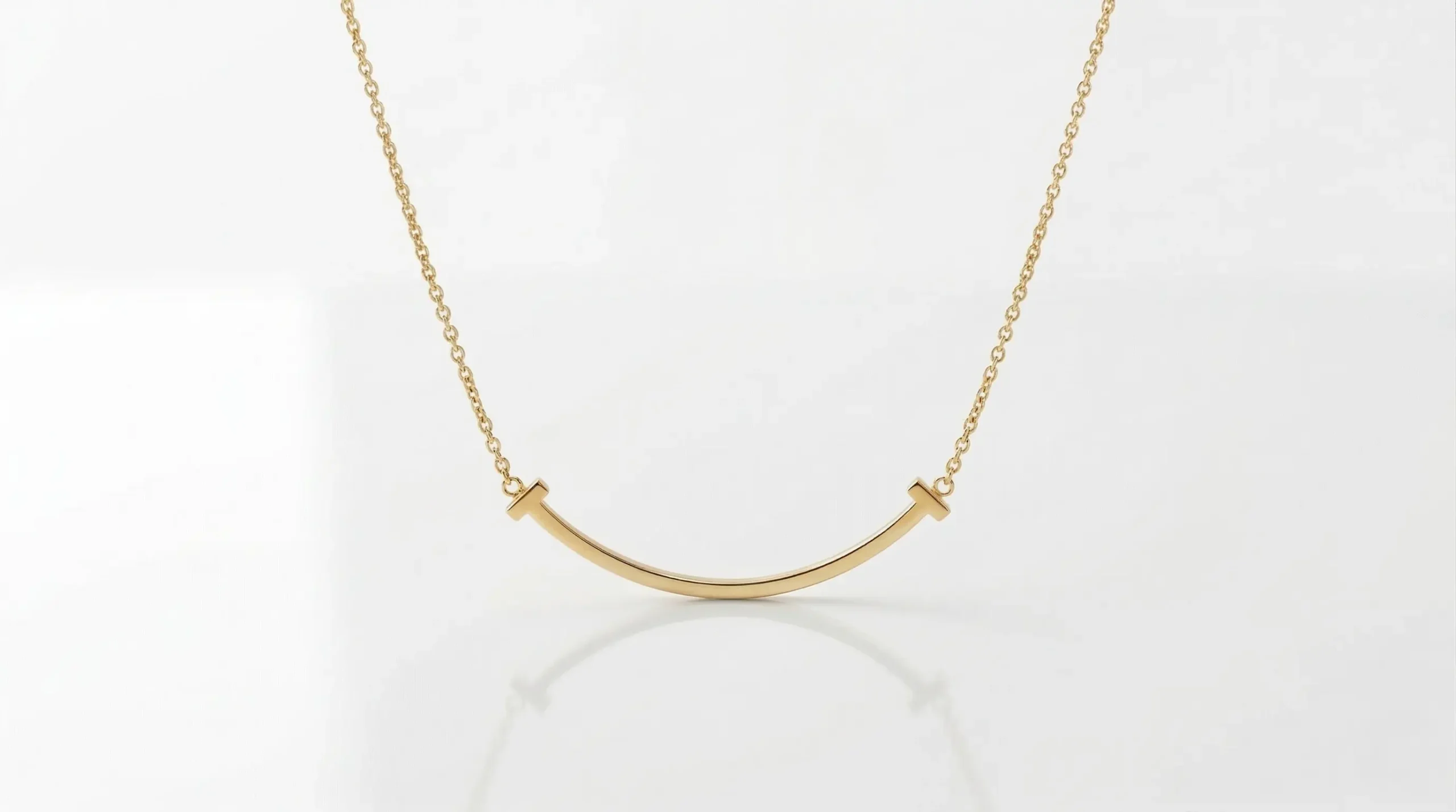 ティファニーTスマイルのネックレス