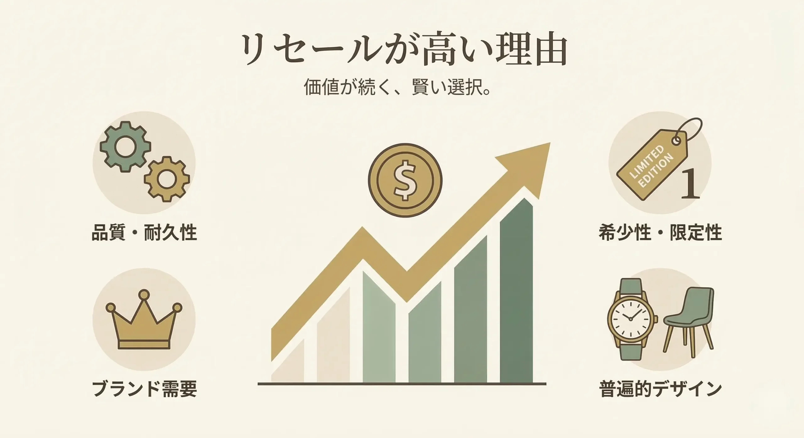 リセールが高い理由