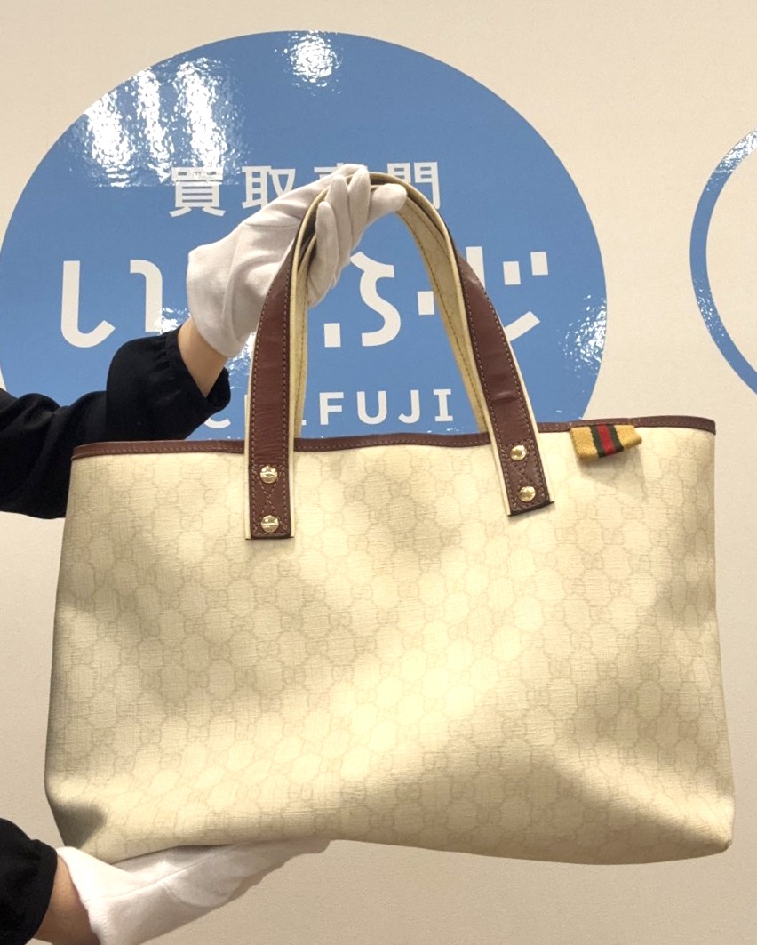 グッチ GG シェリーライン トートバッグ