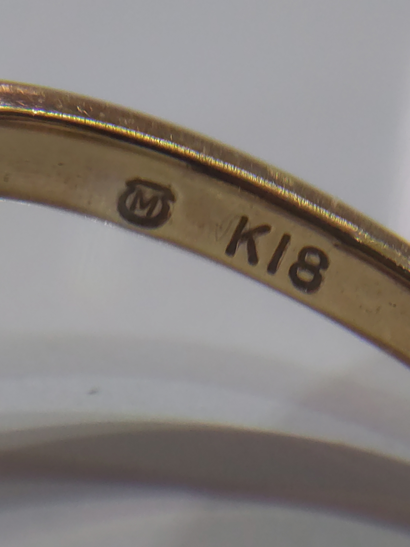 ミキモト K18 パールリング2