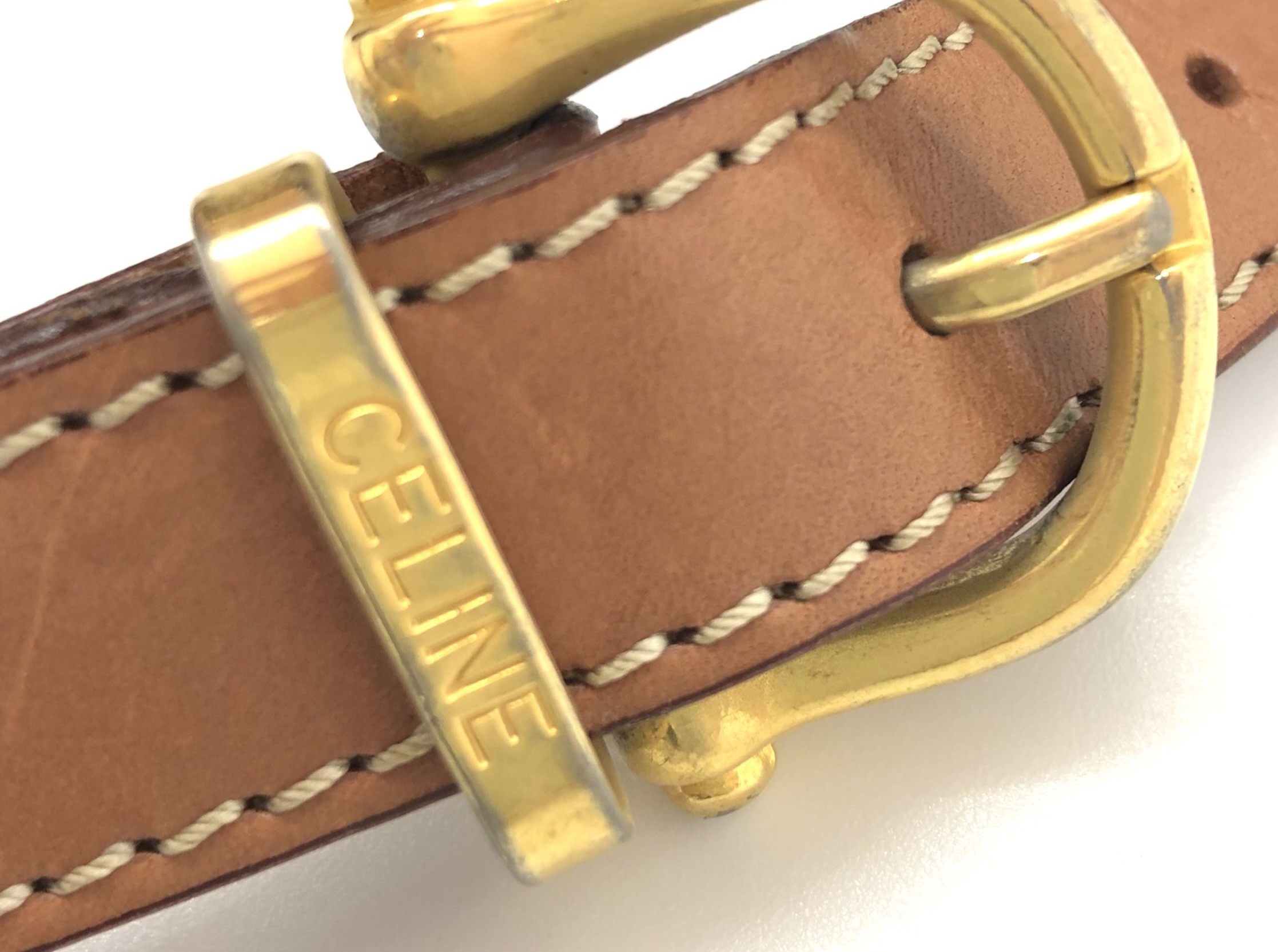 CELINE/セリーヌ マカダムショルダーバッグ