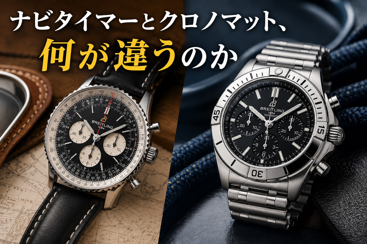 ナビタイマー クロノマット 清水町 買取