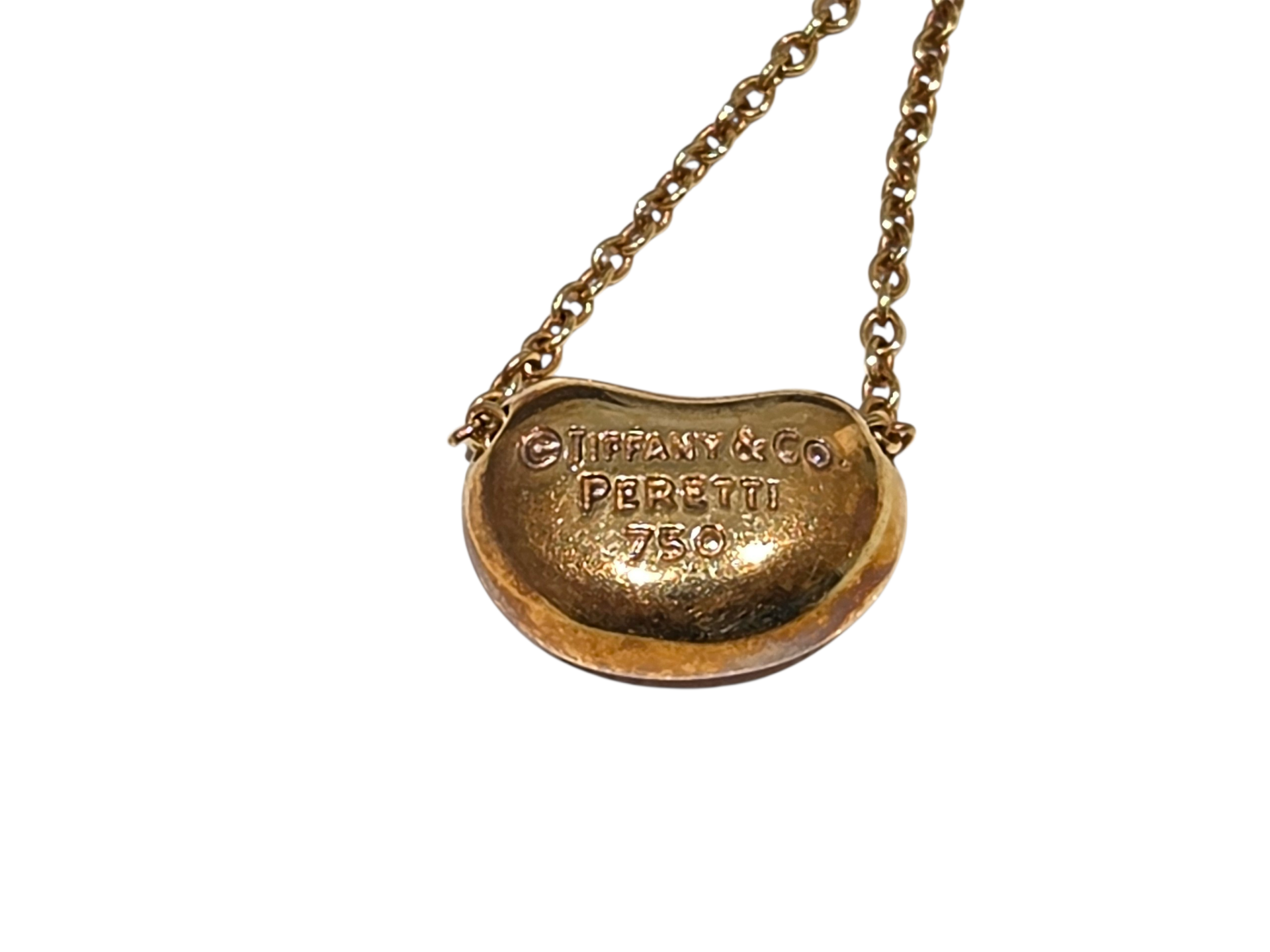 Tiffany＆Co. 750 エルサペレッティ ビーンネックレス
