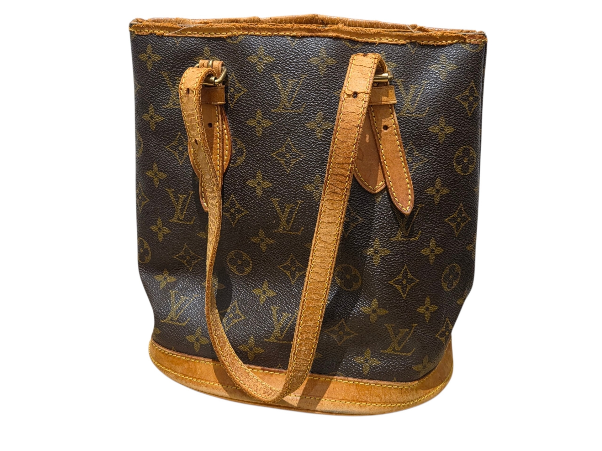Louis Vuitton モノグラム バケットPM M42238 