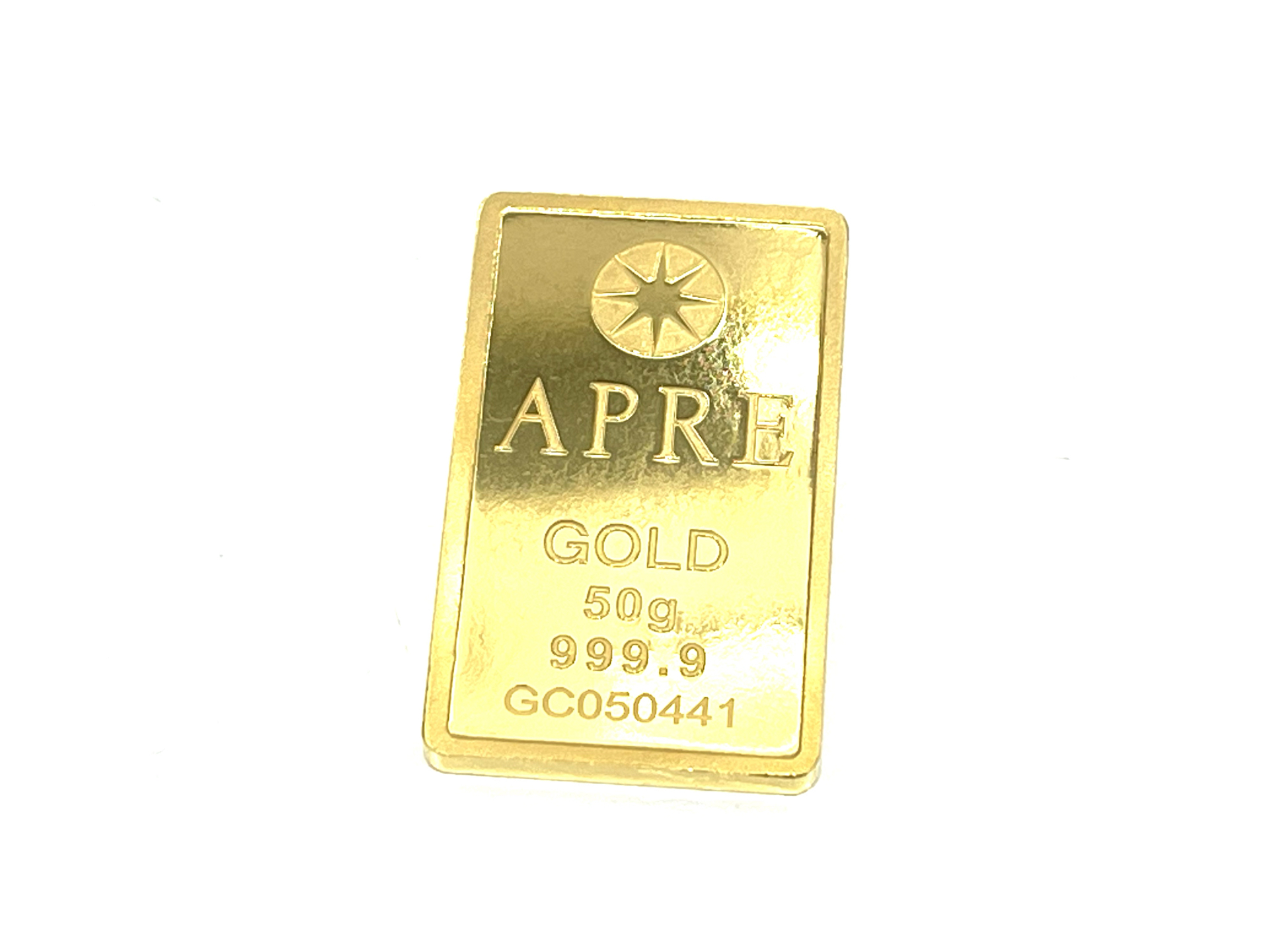APRE（アプレ）製 純金インゴット 50g