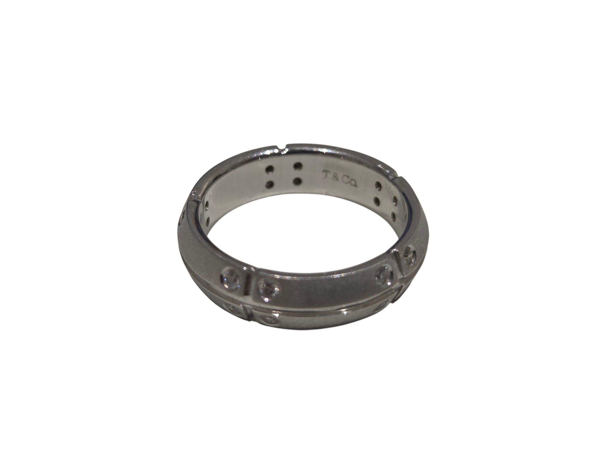 Tiffany＆Co. Pt950 ストリーメリカ ダイヤモンドリング