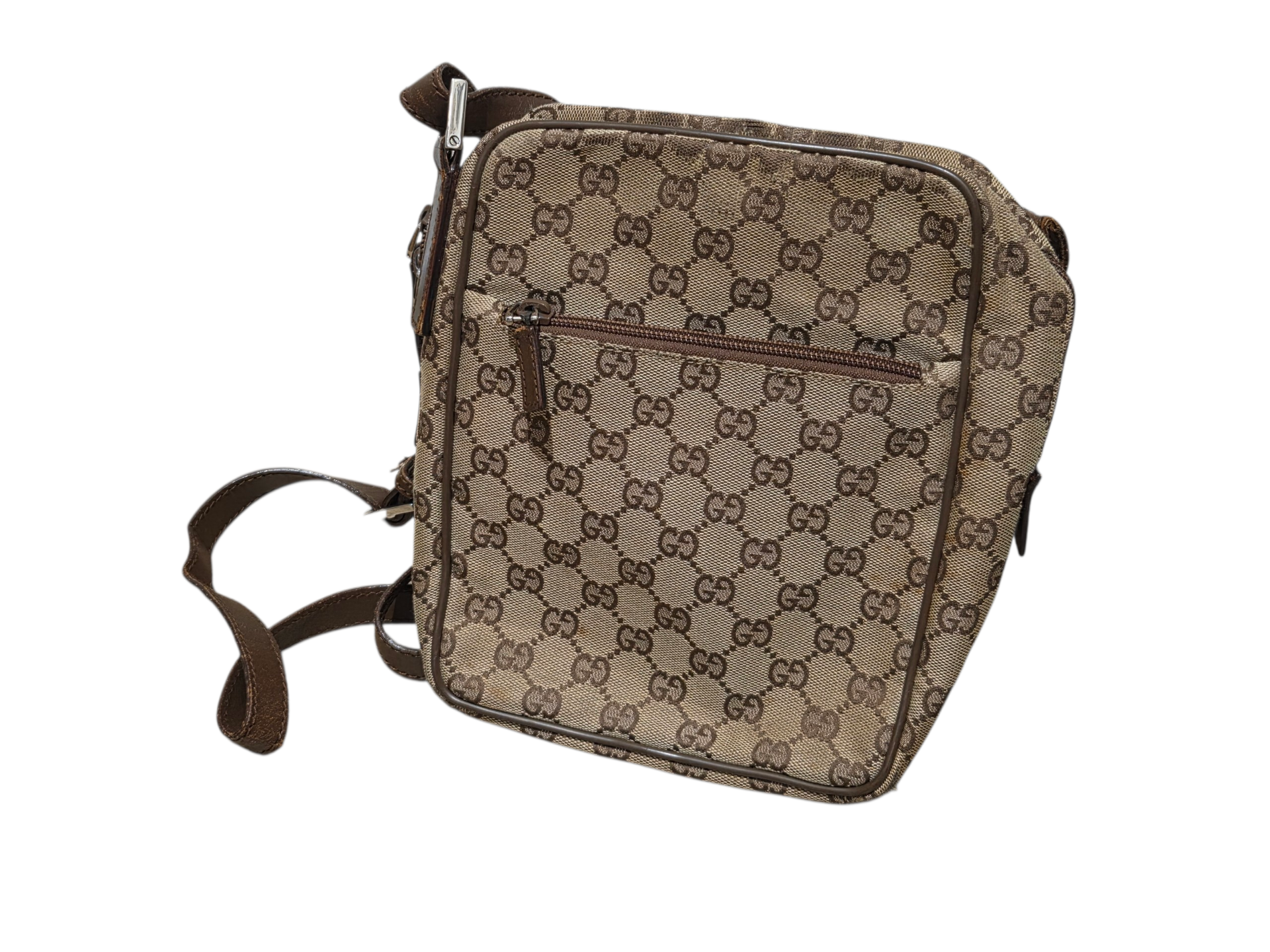 GUCCI GGキャンバス ショルダーバッグ