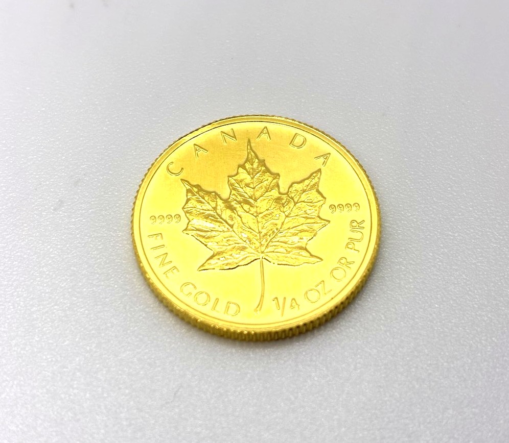メイプルリーフ金貨　