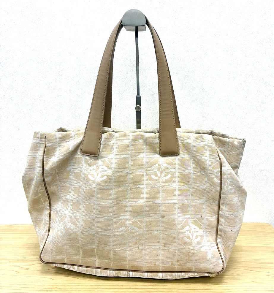CHANEL トラベルライン トートバッグ