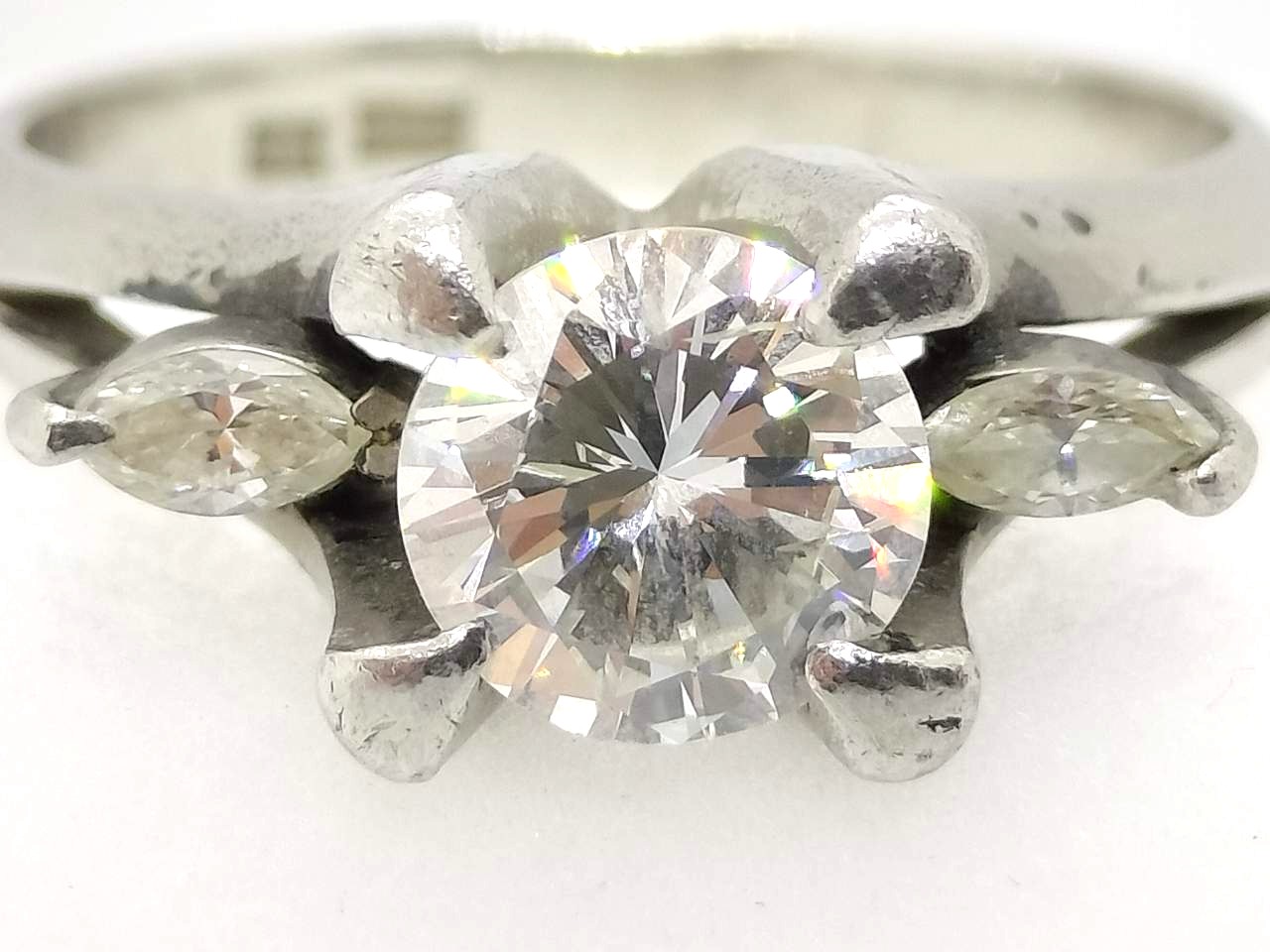 ptRG　ダイヤ1.04ct・0.17ct　アイキャッチ