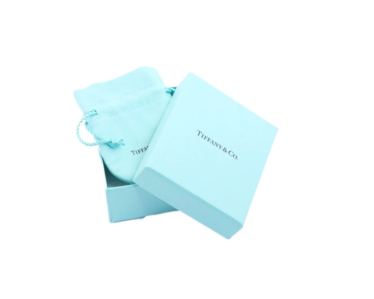 Tiffany&Co Tスマイルピアス K18PG