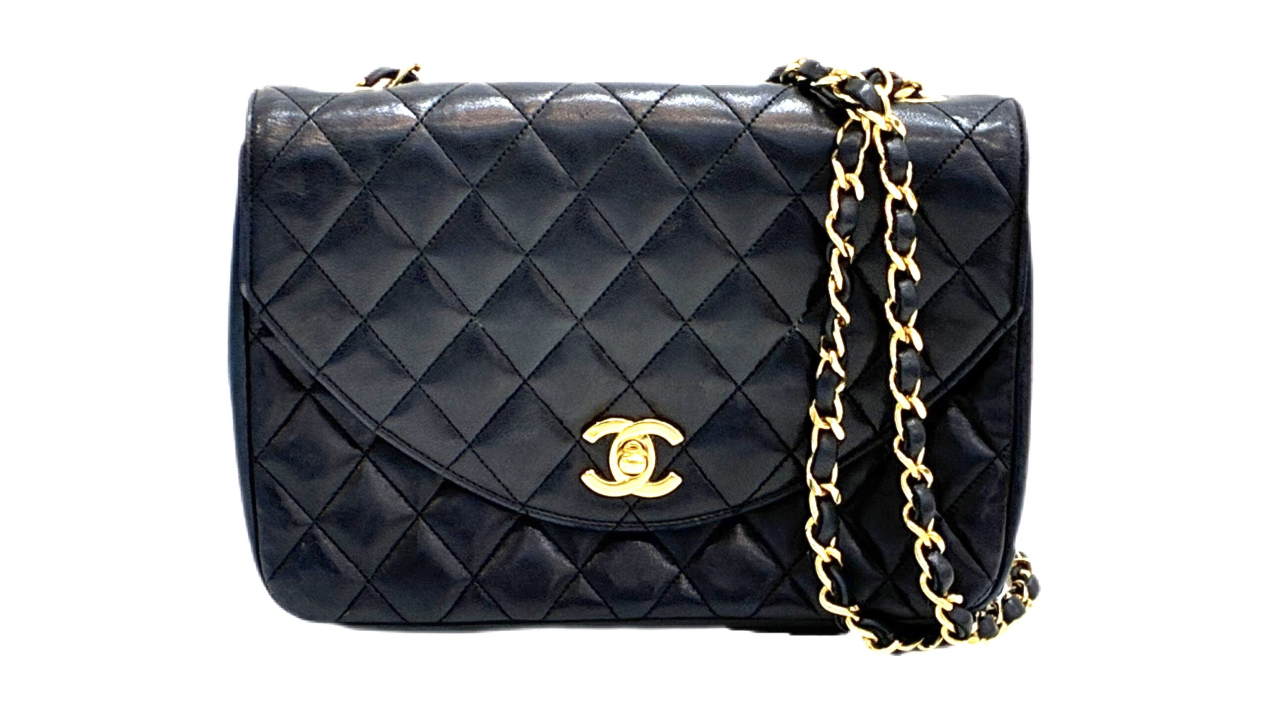CHANEL　シャネル　マトラッセ　チェーンショルダーバッグ