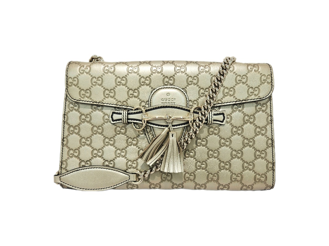 GUCCI(グッチ)エミリーホースビットショルダーバック