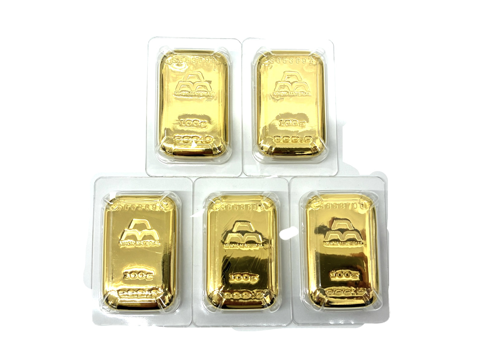 （金）999.9　K24IG　日本マテリアル　インゴット　100g