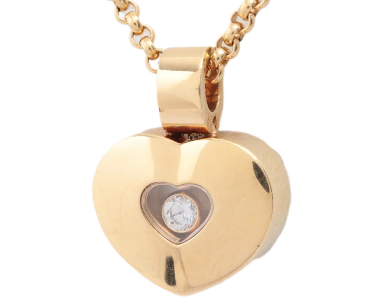 Chopard(ショパール）ハッピーダイヤモンドネックレス 750