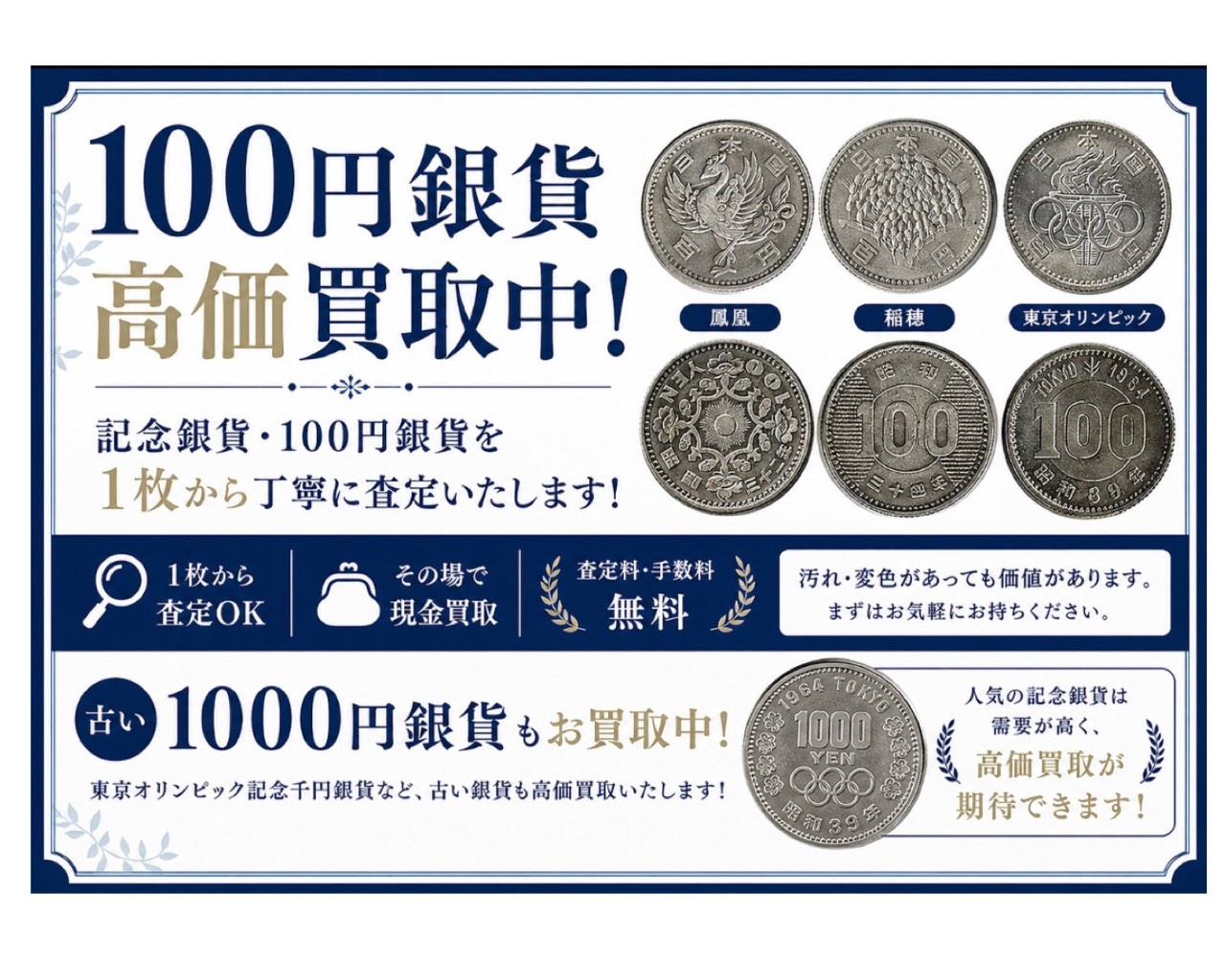 100円銀貨