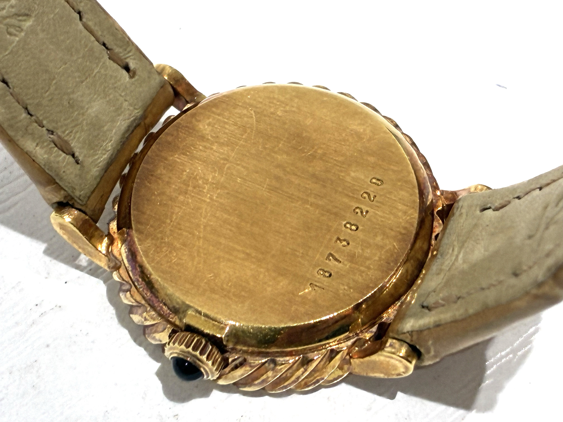 （ロンジン） LONGINESシャンパンゴールド文字盤　手巻き レディース腕時計 　4269 817　750刻印