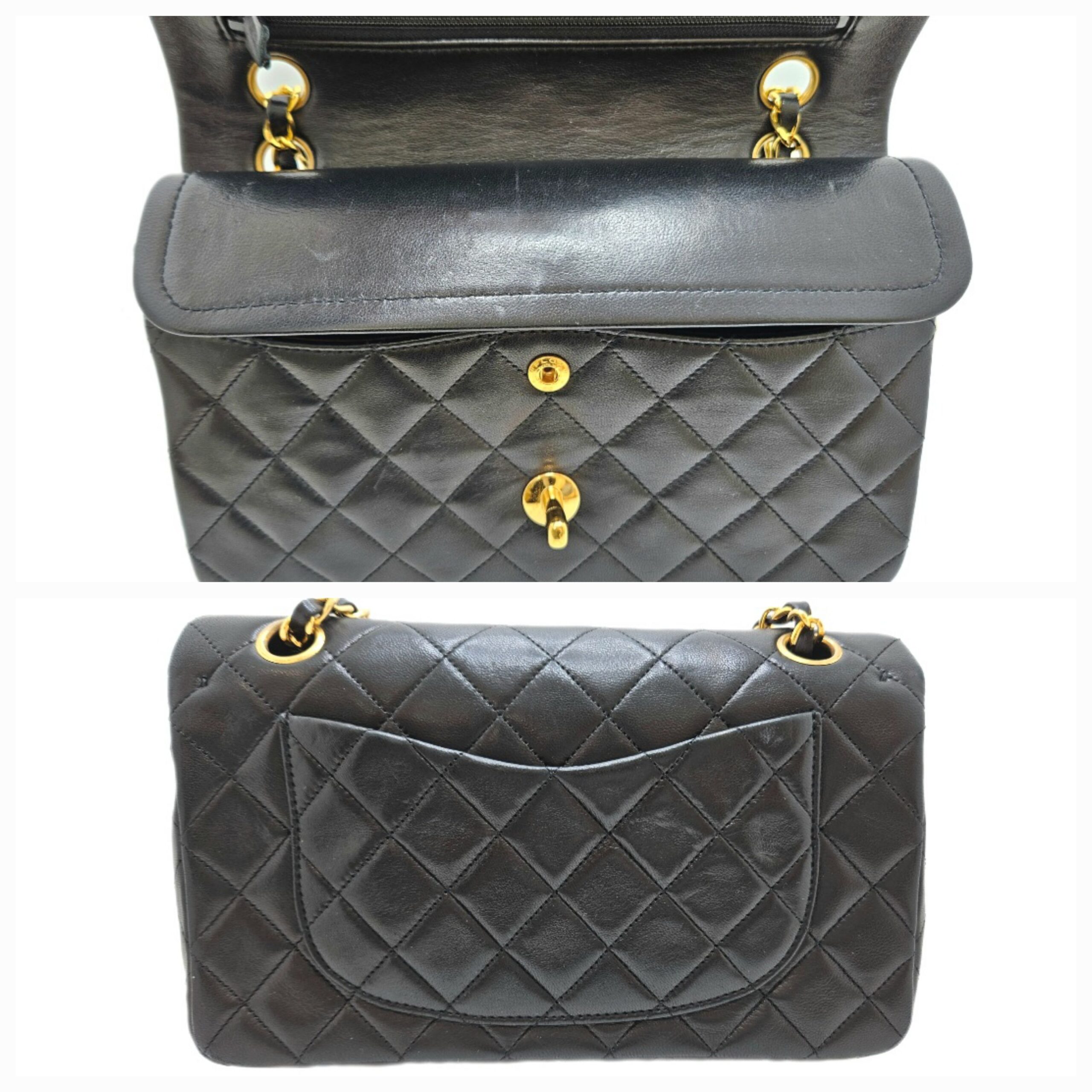 CHANEL(シャネル)マトラッセ Wフラップ チェーンバッグ