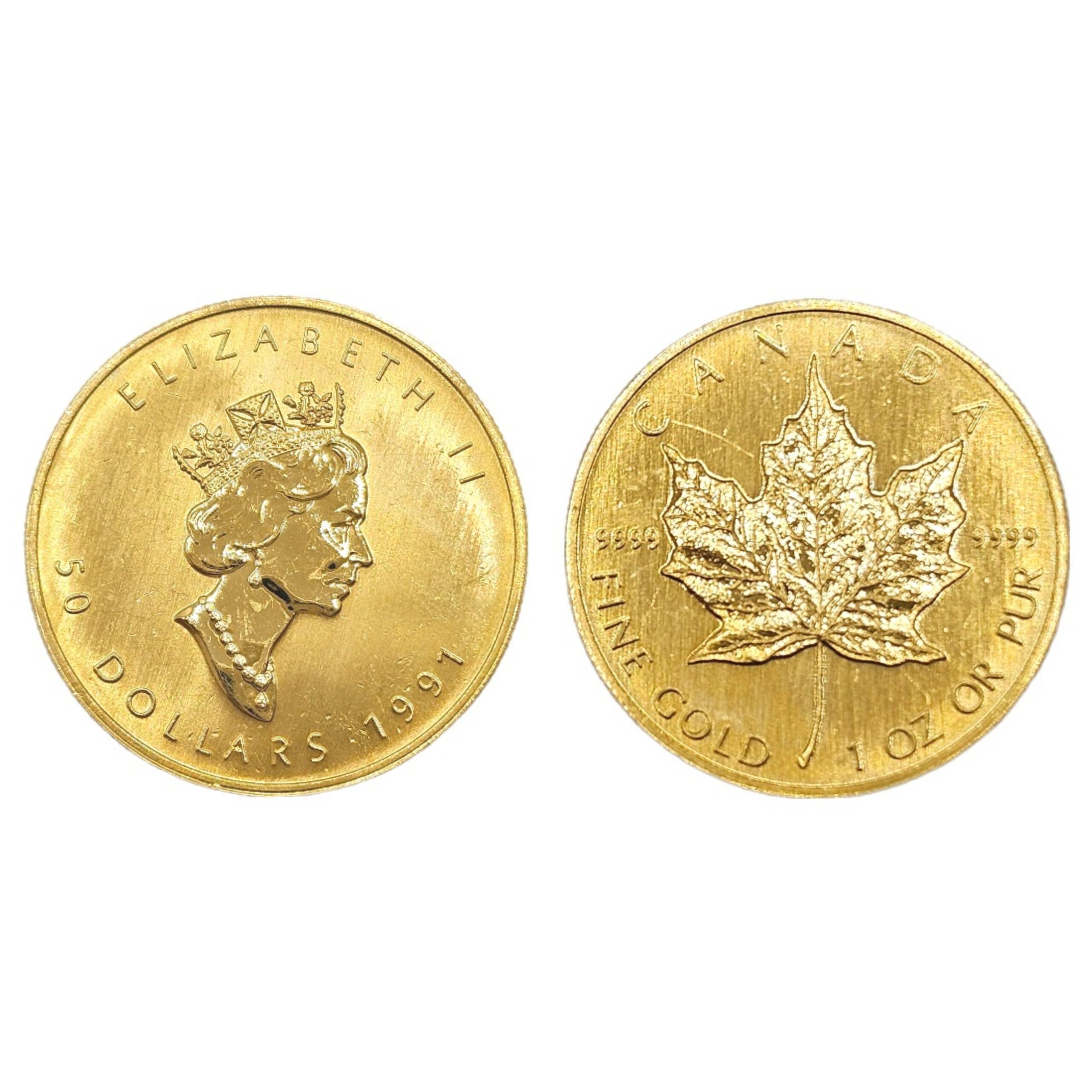 メイプルリーフ金貨1OZ