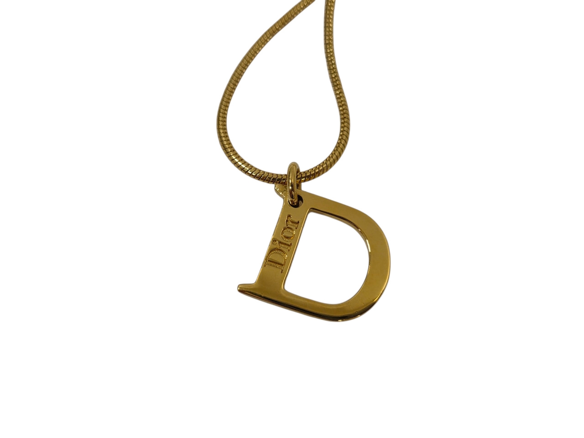 Dior Dロゴネックレス
