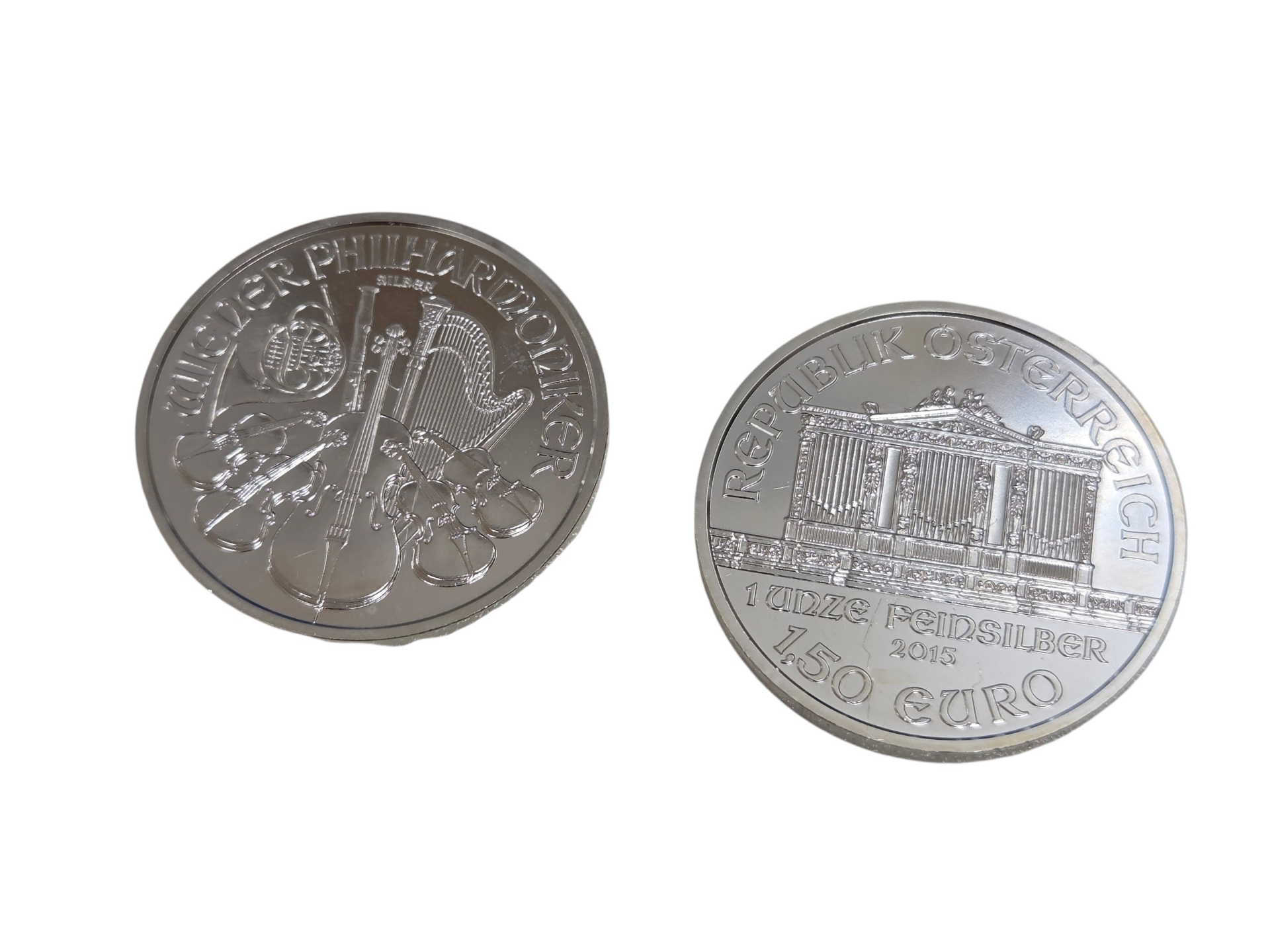 ウィーンフィルハーモニー銀貨1オンス