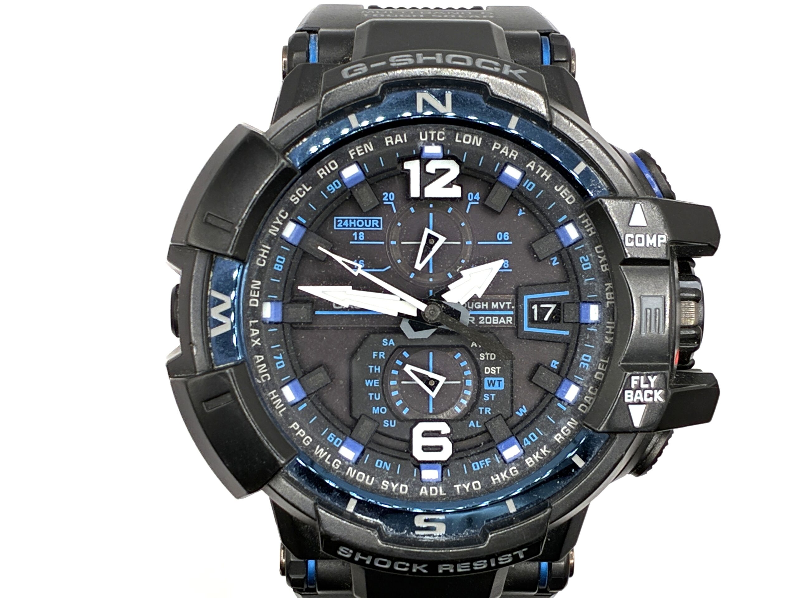 箱なし・保証書なしでも大丈夫！G-SHOCK スカイコックピットをお買取しました！アウトドアや仕事で活躍したG-SHOCK、傷があっても査定できます！　【田原・豊橋・豊川の買取りはいちふじパオ田原店へ💗】