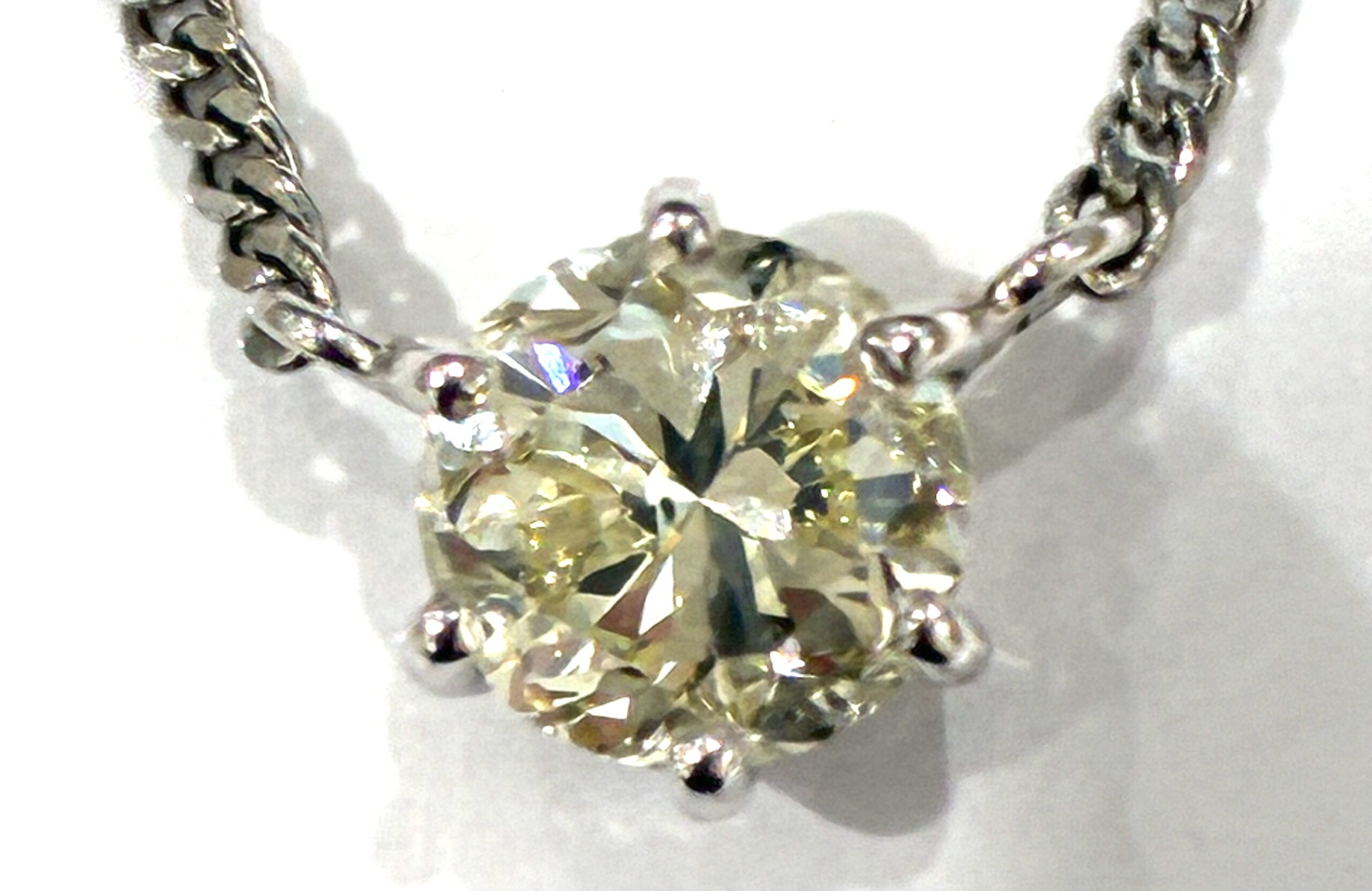 ダイヤモンドプチネックレスを買取りいたしました！貴金属の買取りはいちふじビバホーム八王子多摩美大前店へお気軽にご相談ください！