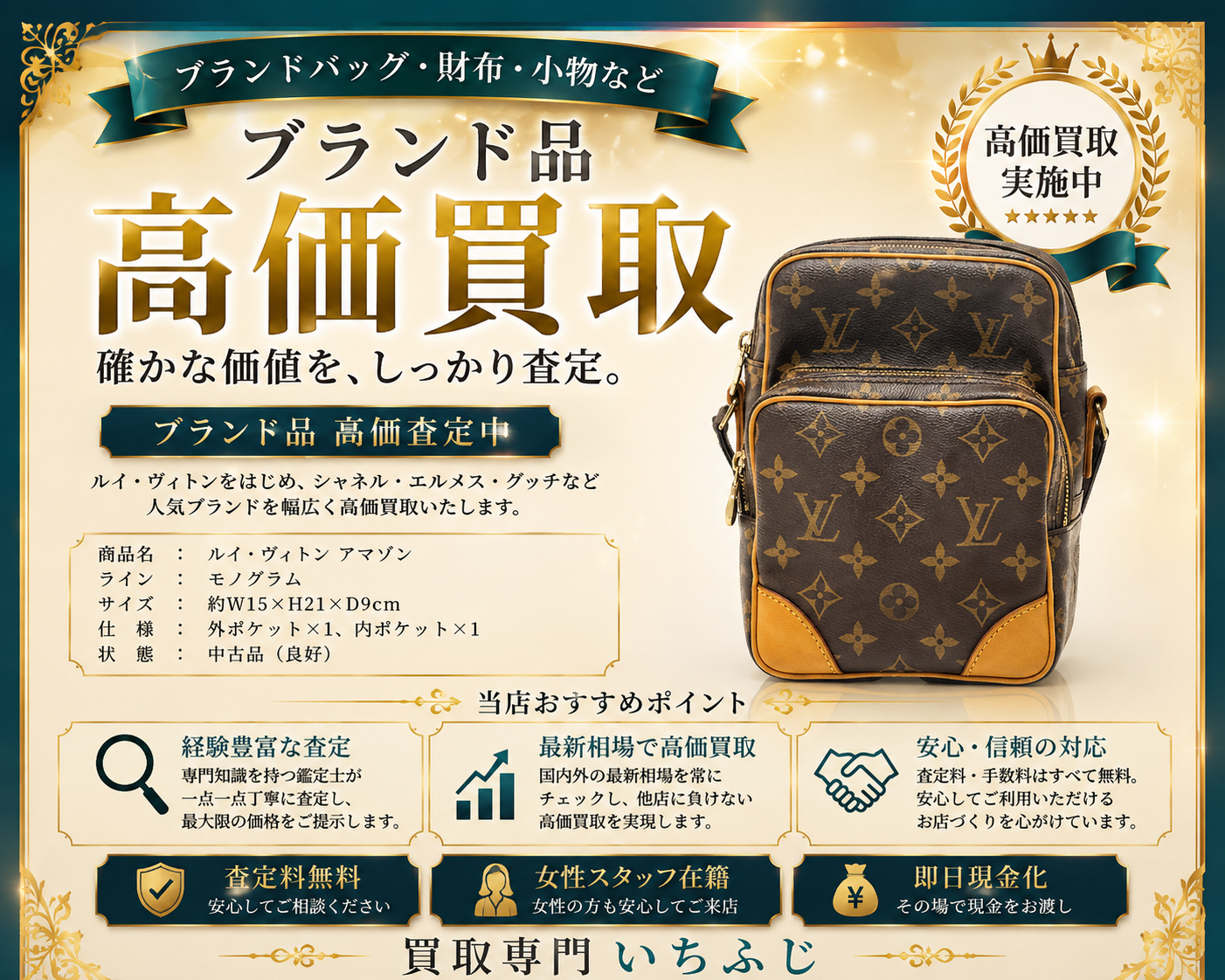世界的なインフレで資産価値が激変！？ルイ・ヴィトン モノグラム リポーター M45254をお買取り👜【バッグを高く売るための保管ポイント3選】【伊勢崎・前橋・玉村のお買取りはいちふじへ♬】
