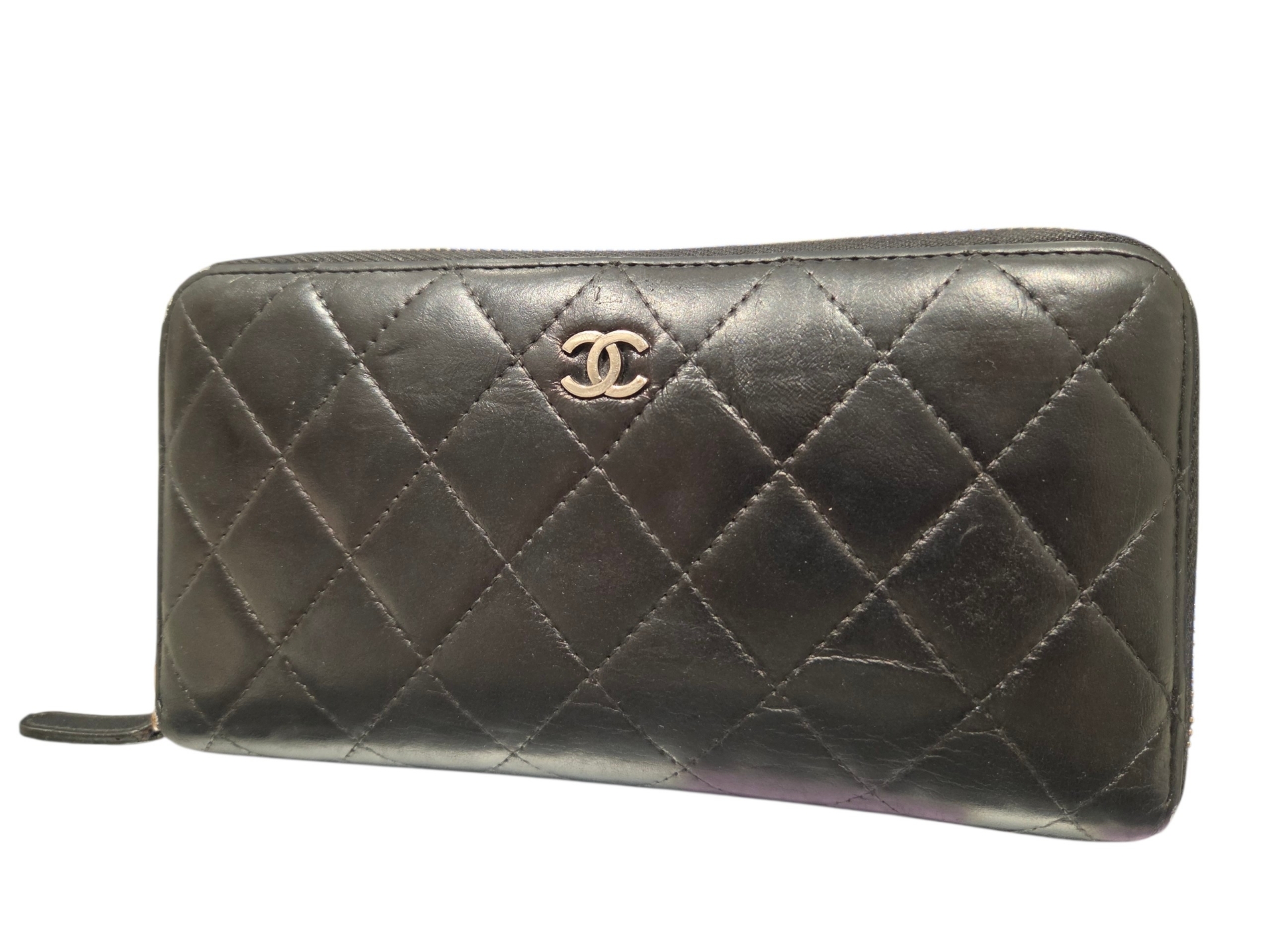 CHANEL マトラッセ ラムスキン 長財布